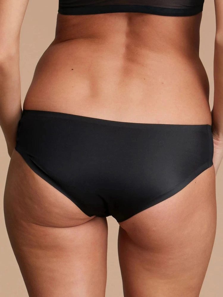 4-Pack Plus Size Ice Silk Comfy Pure Panties