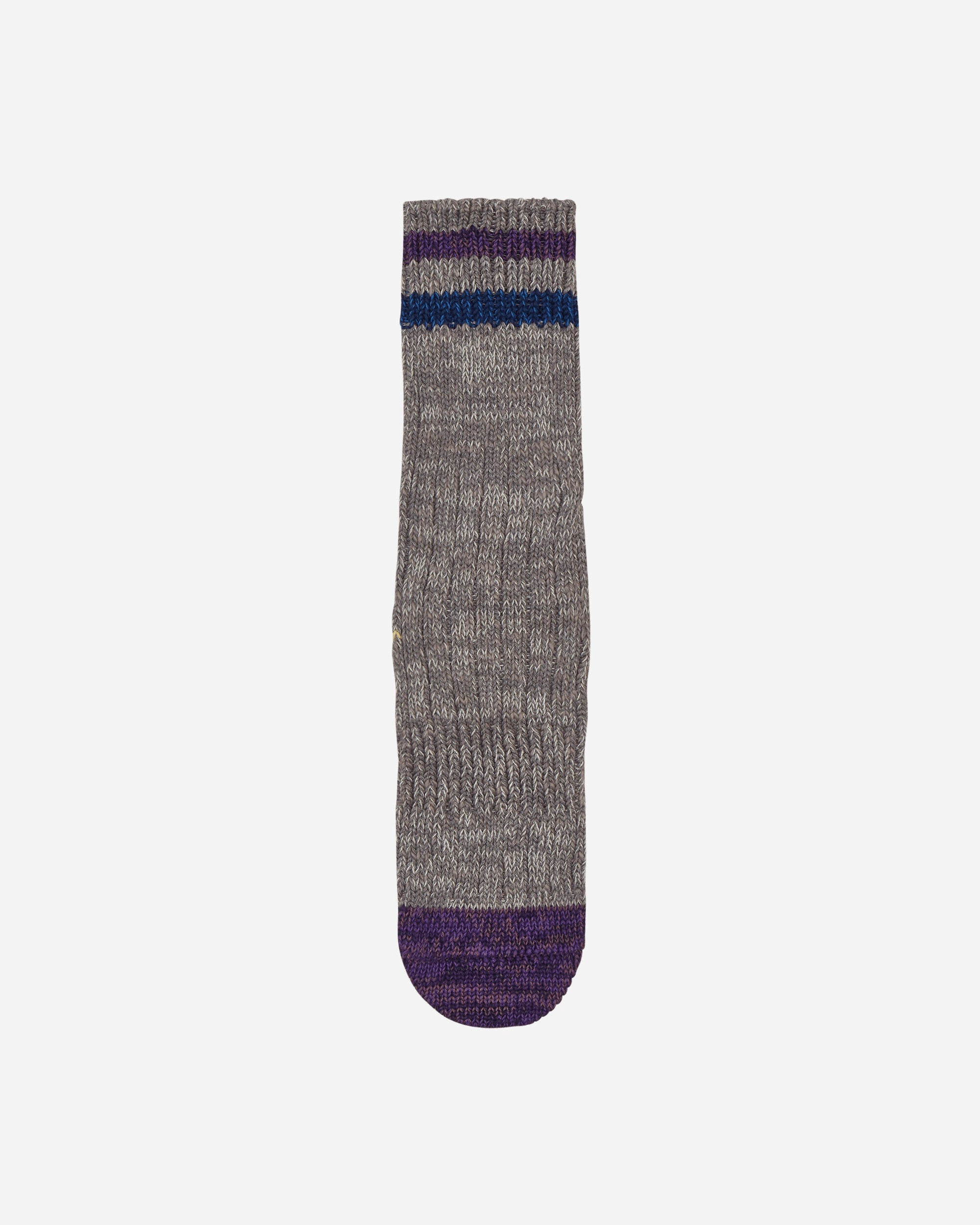 60 Yarns Grandrelle Ivy Rainbowy Happy Heel-Hold Socks Grey