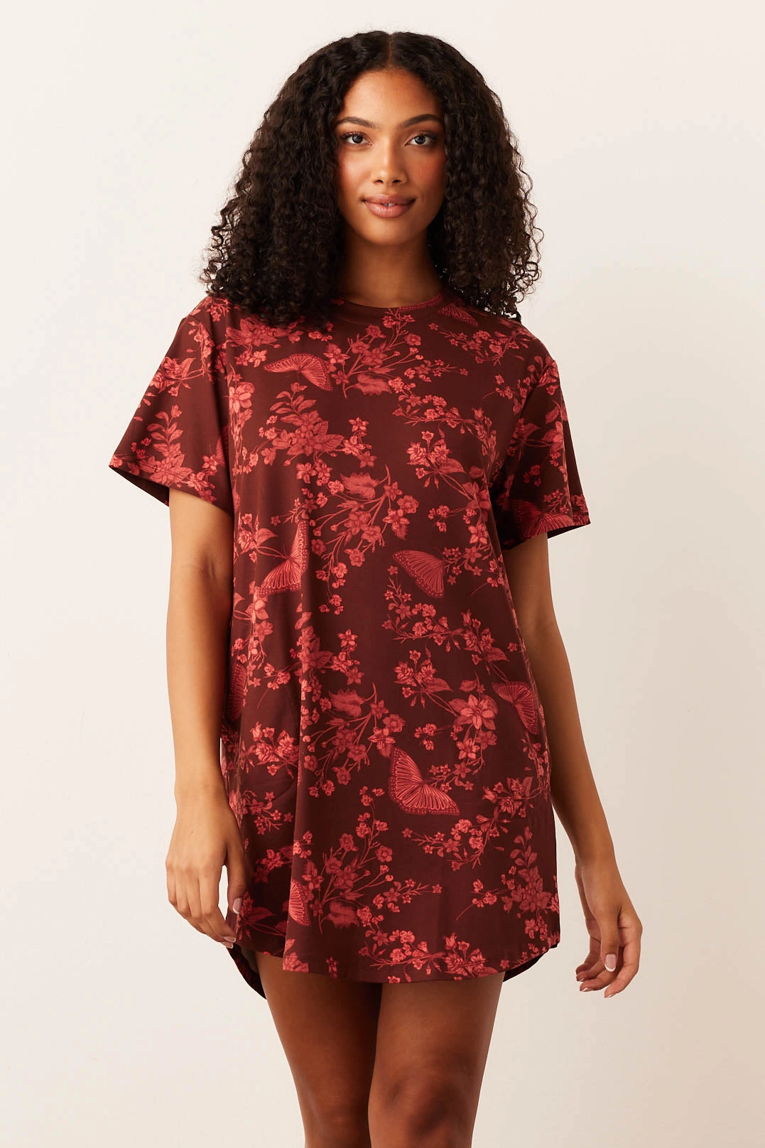 Alaina Shirt Dress | Botanical