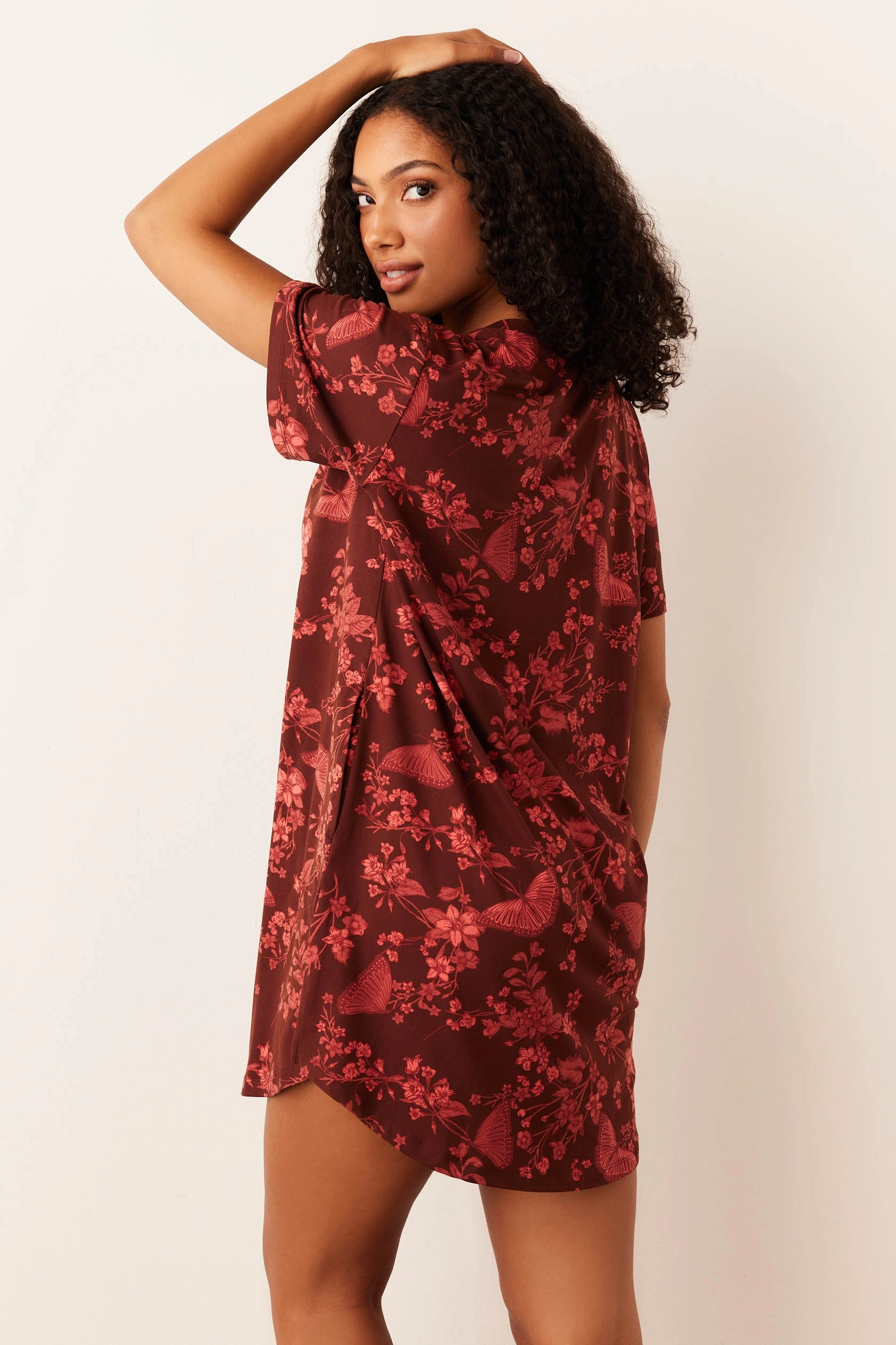 Alaina Shirt Dress | Botanical
