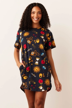 Alaina Shirt Dress | Mystic