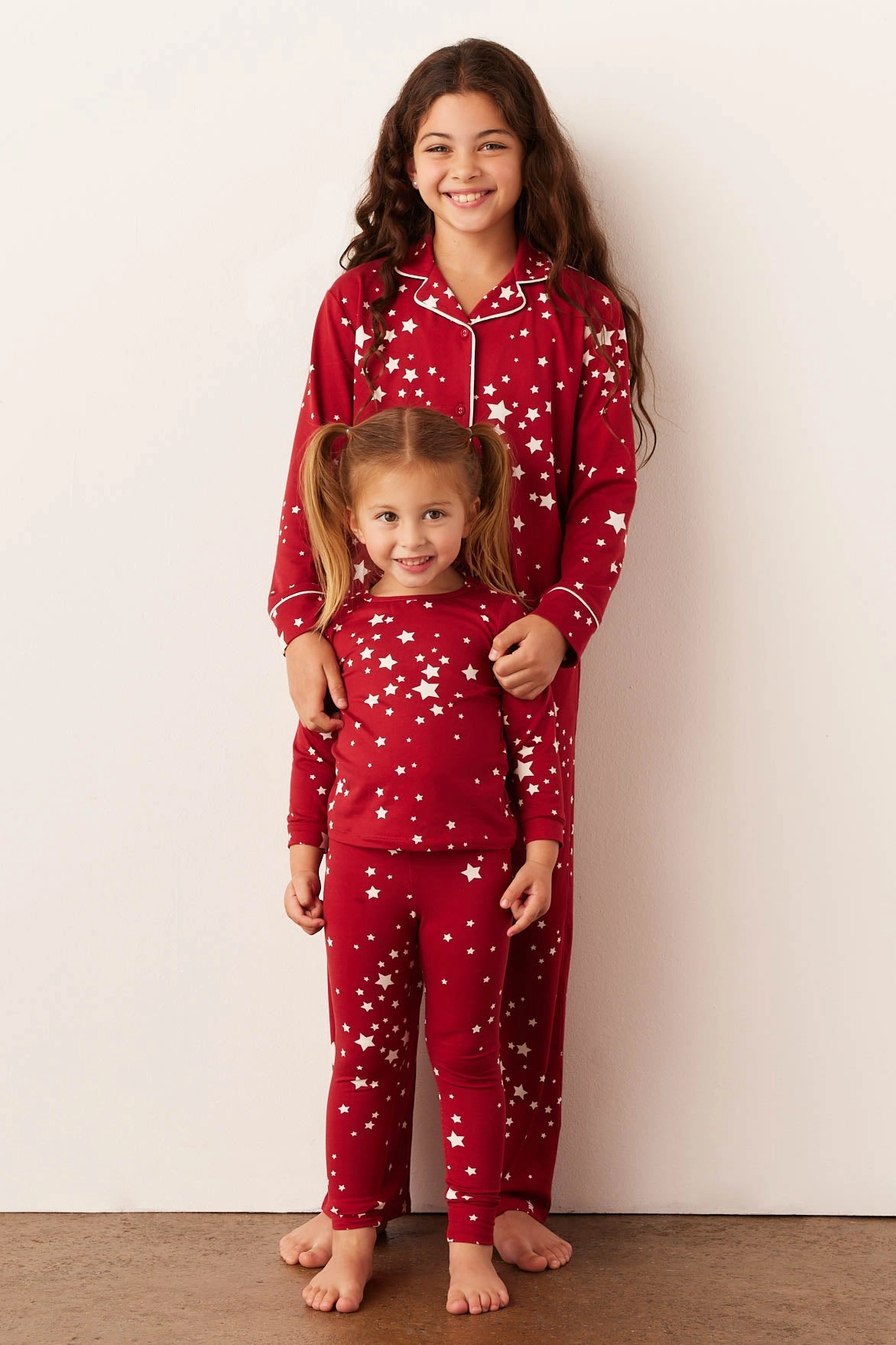 Alex Tween PJ Set | Red Stars