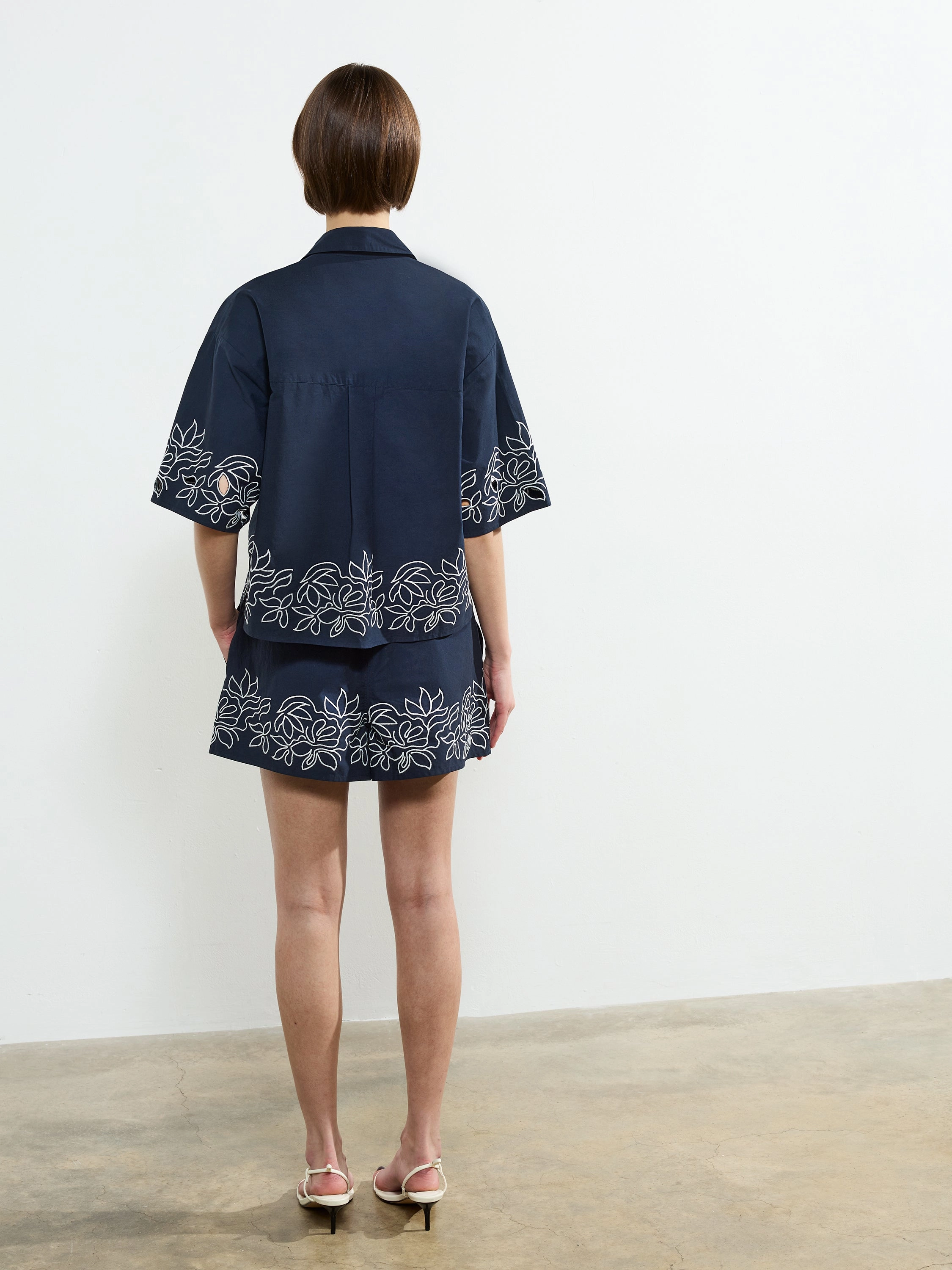 Alissa Cotton Popover Shirt