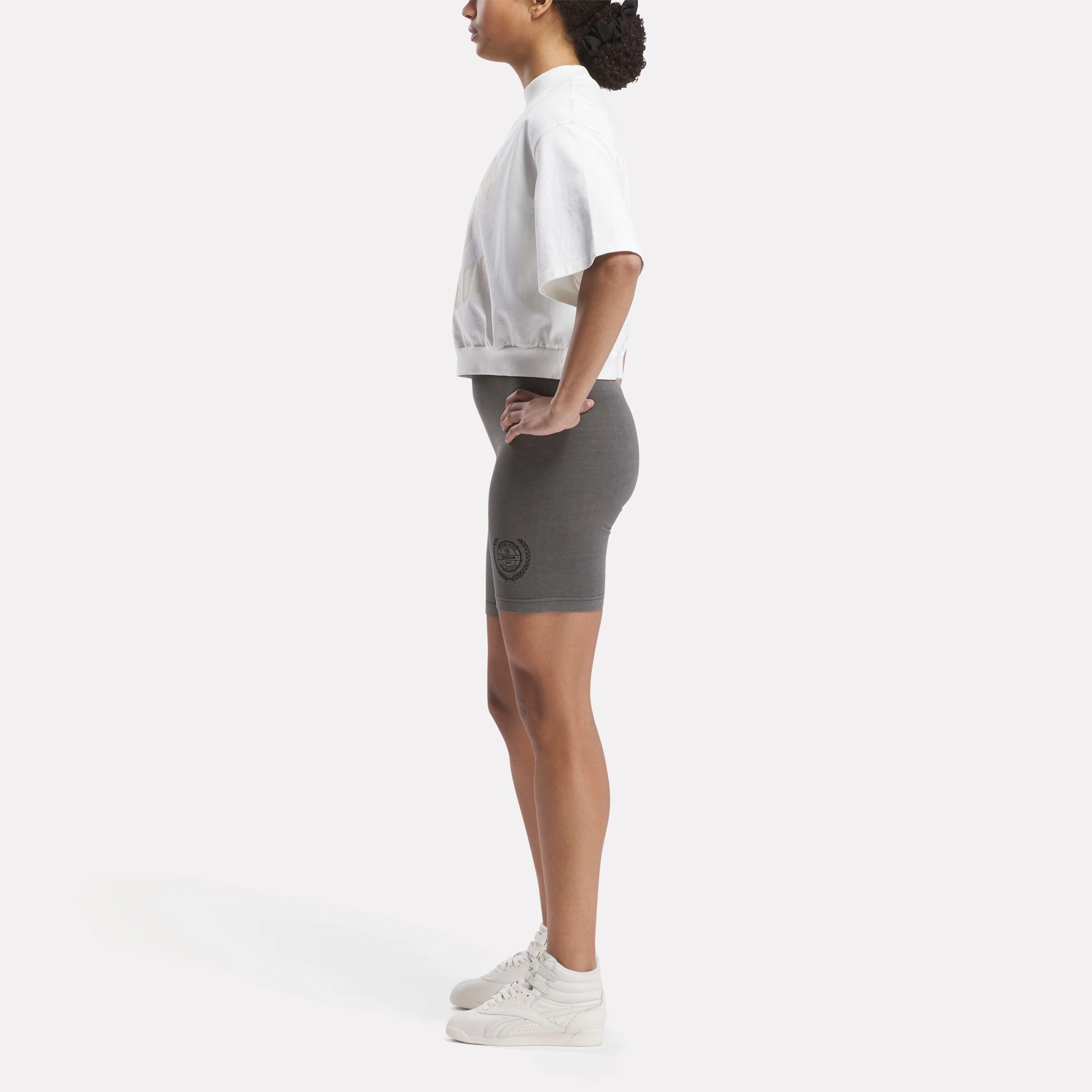 Anine Bing X Reebok Tee Chalk