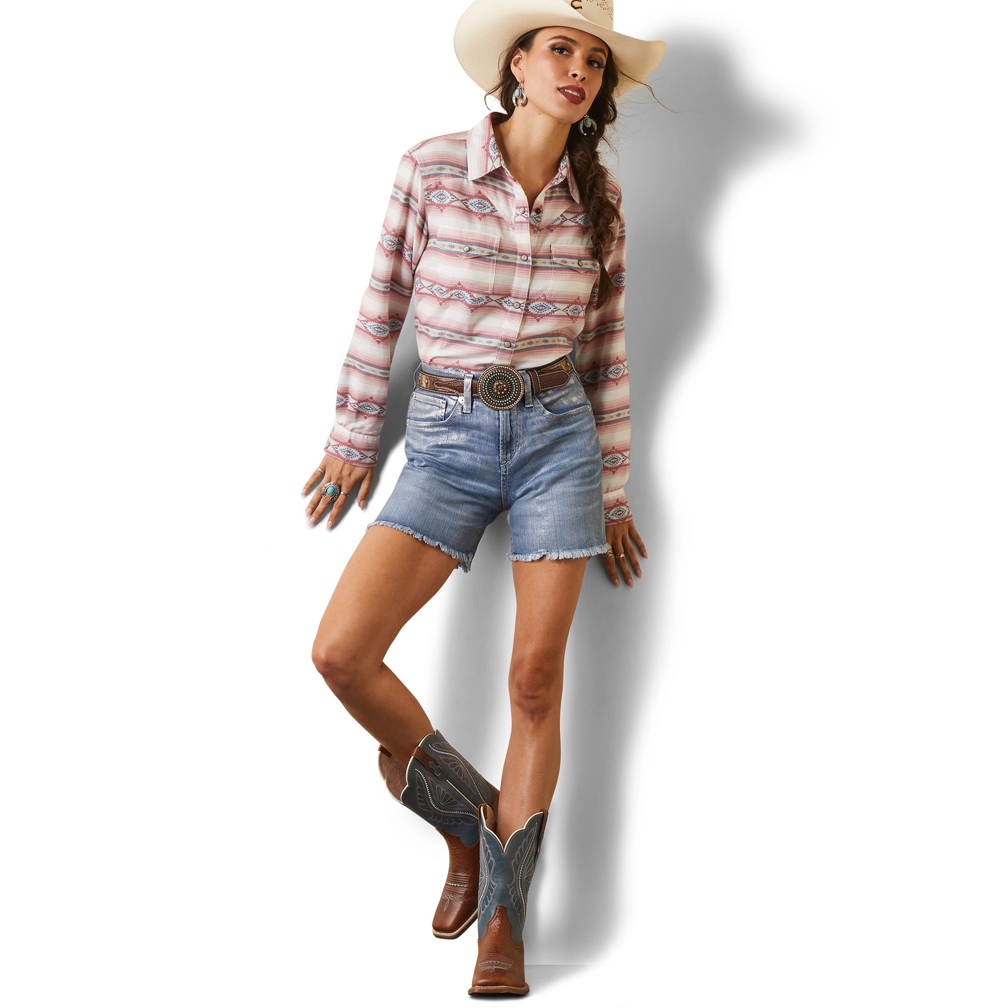 Ariat Ladies Kaycee REAL Classic Fit Shirt 10043416