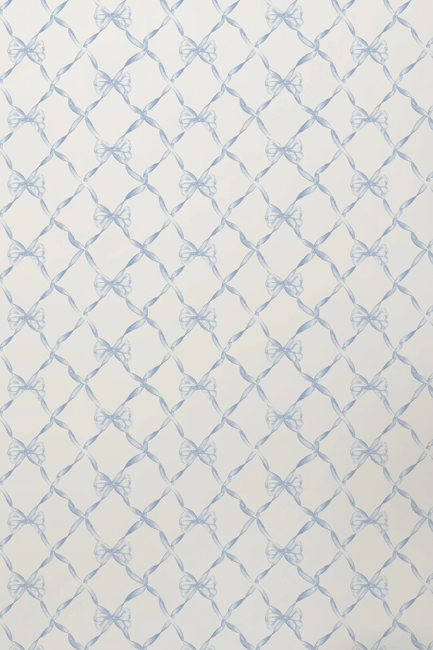Baby Bow Blue Bella Standard Wallpaper