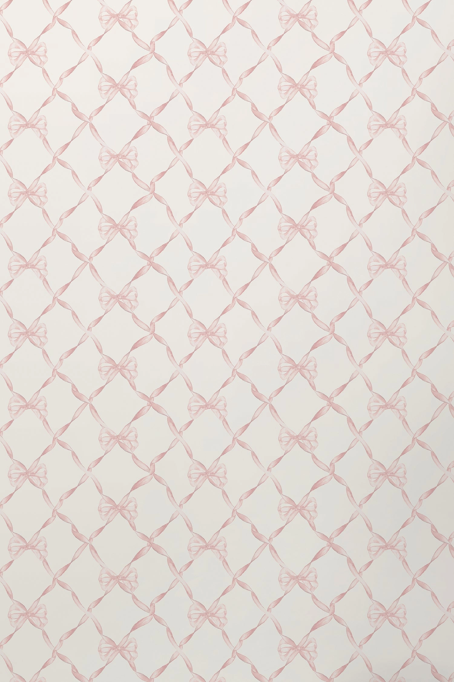 Baby Bow Faded Primrose Standard Wallpaper