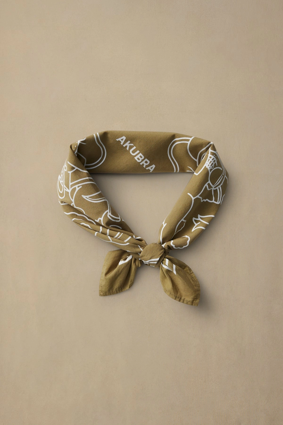 Bandana 004 - Akubra x Jake Ross - Yarra Green