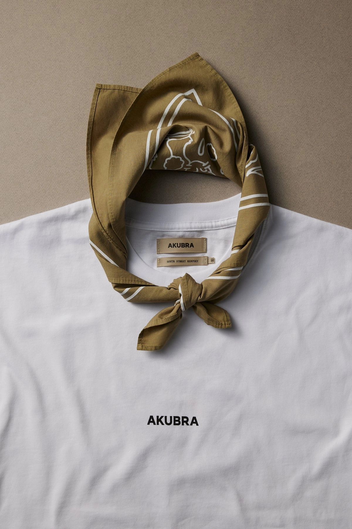 Bandana 004 - Akubra x Jake Ross - Yarra Green