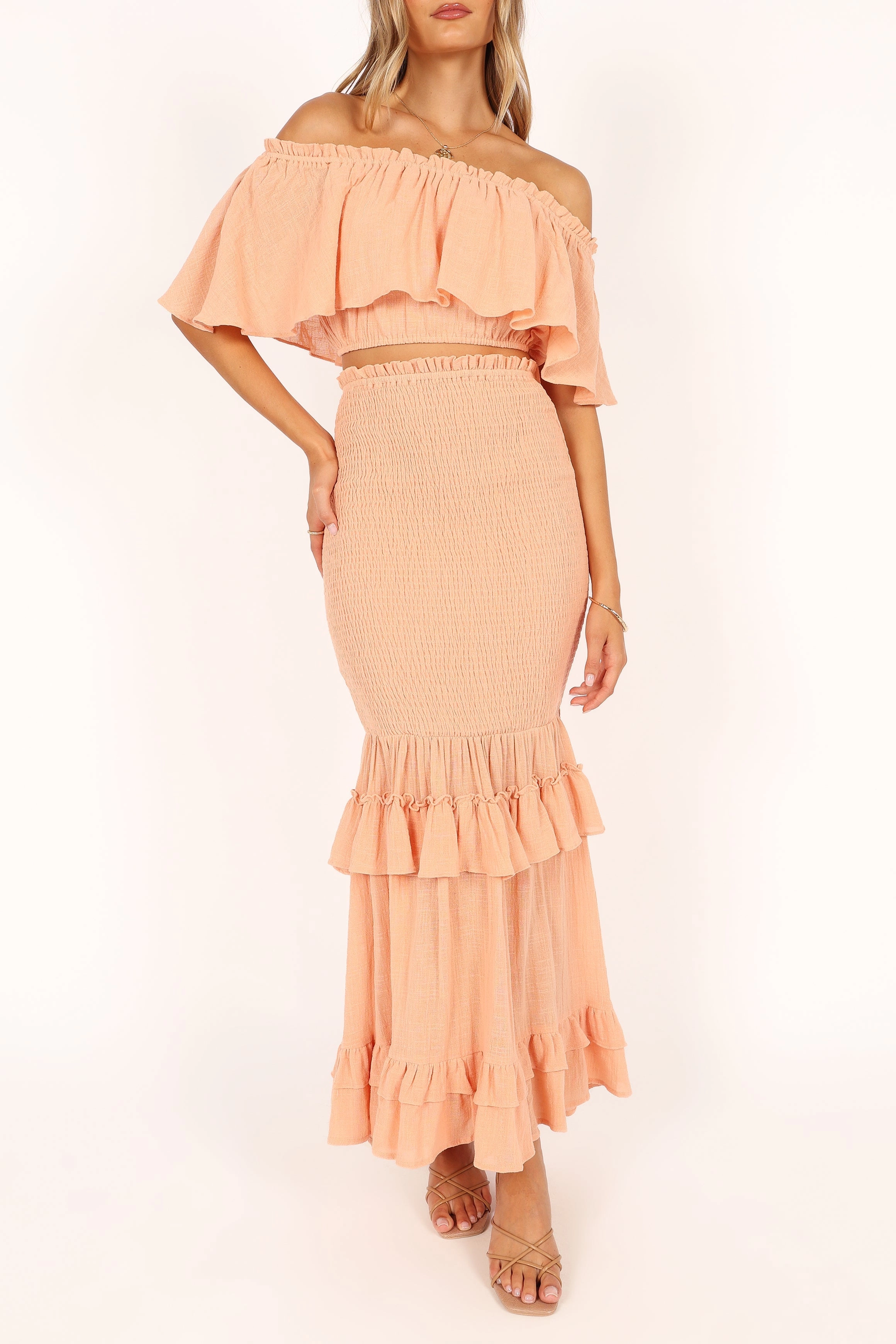 Barbara Set - Peach