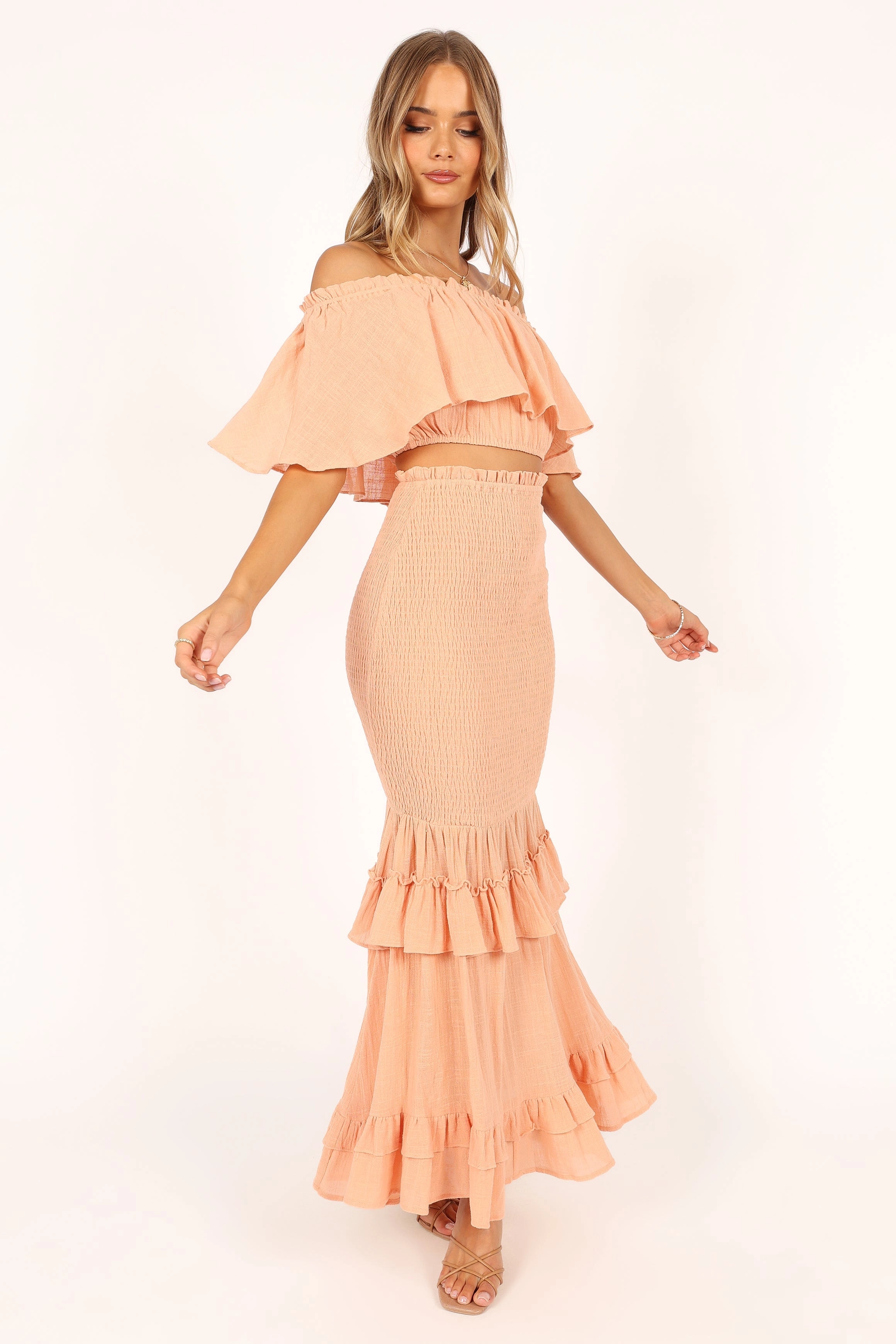 Barbara Set - Peach