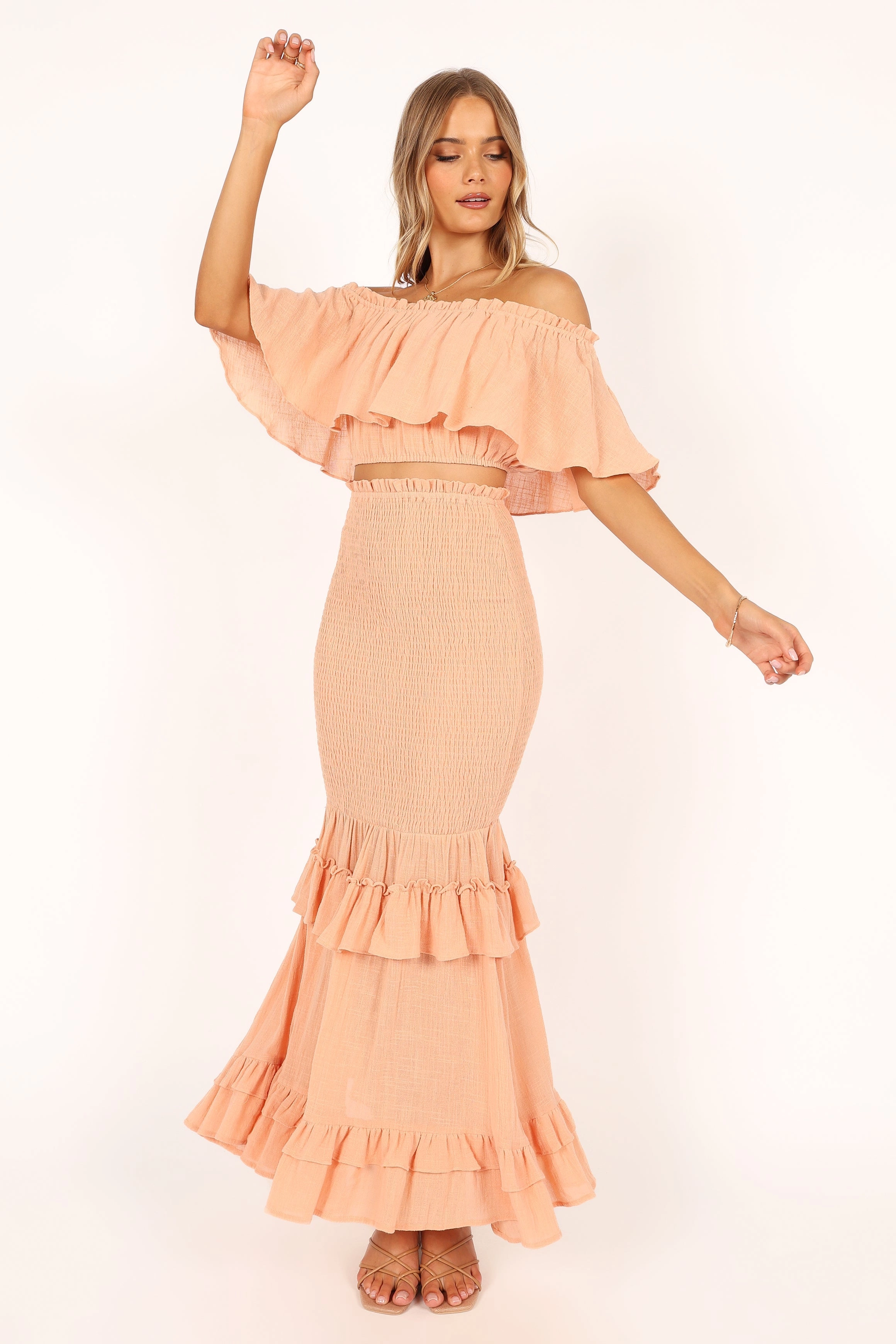 Barbara Set - Peach