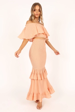 Barbara Set - Peach