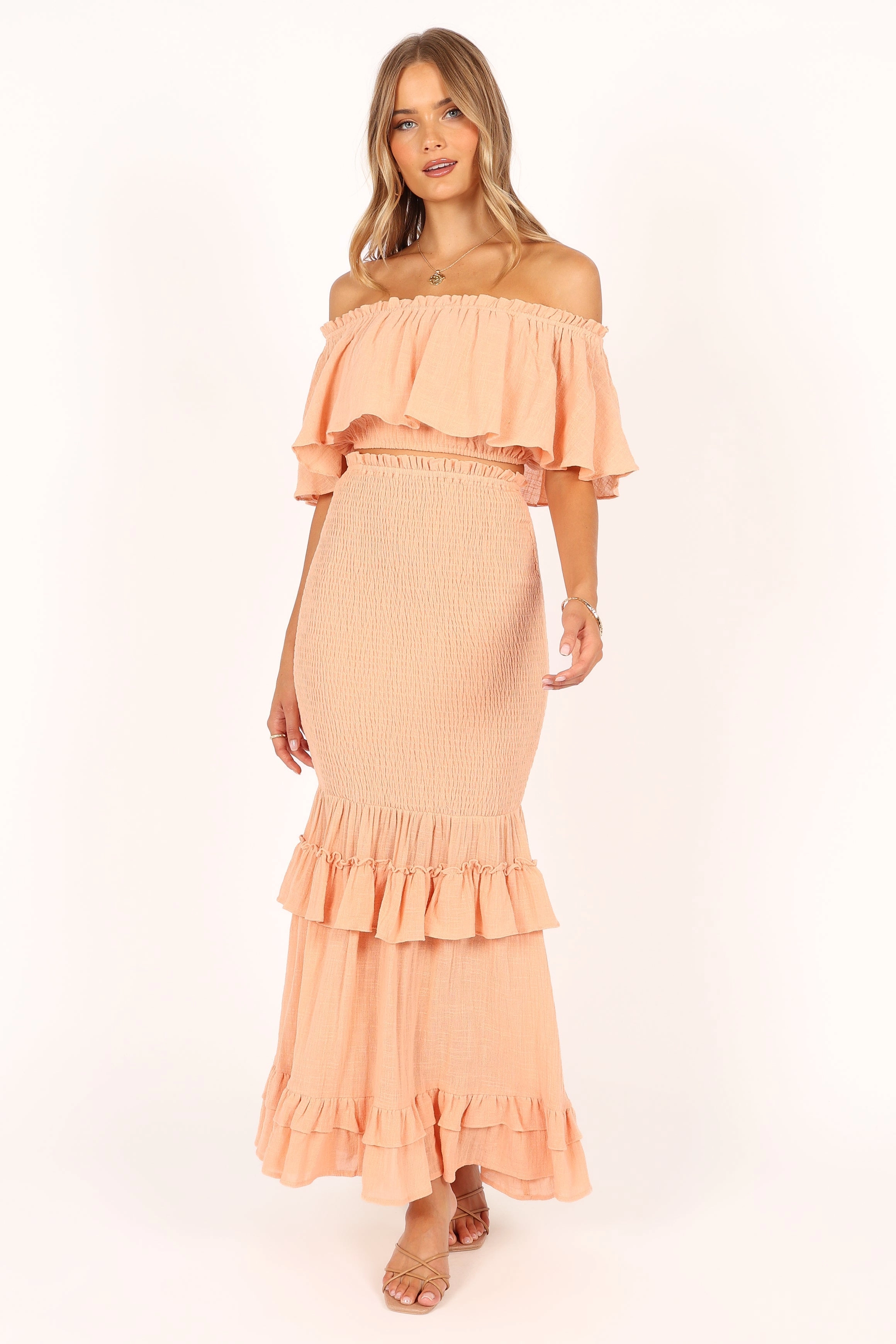 Barbara Set - Peach