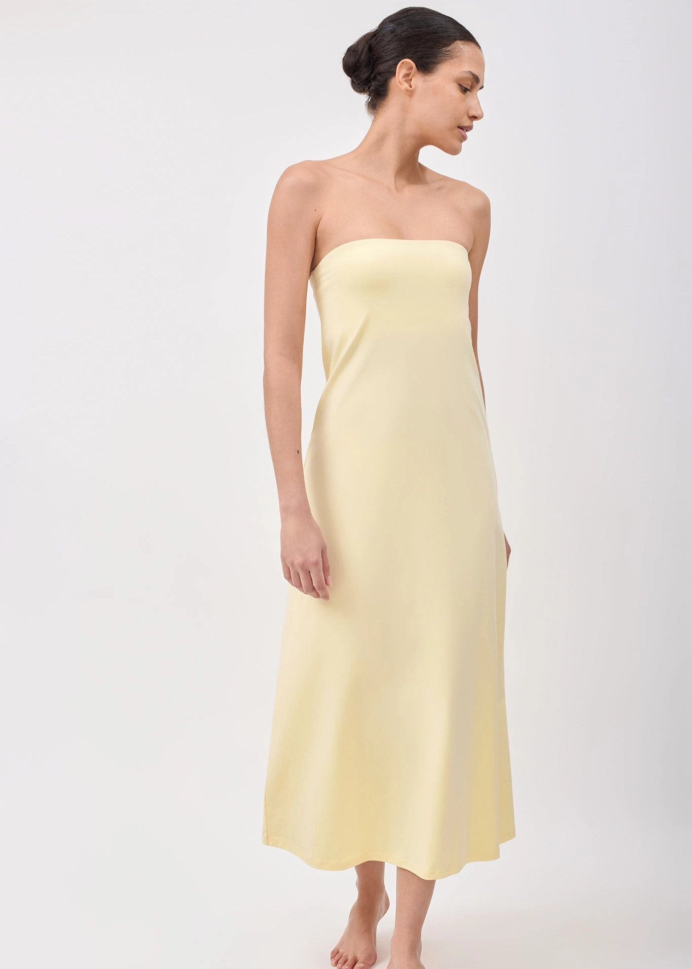 Base Strapless Tube Dress