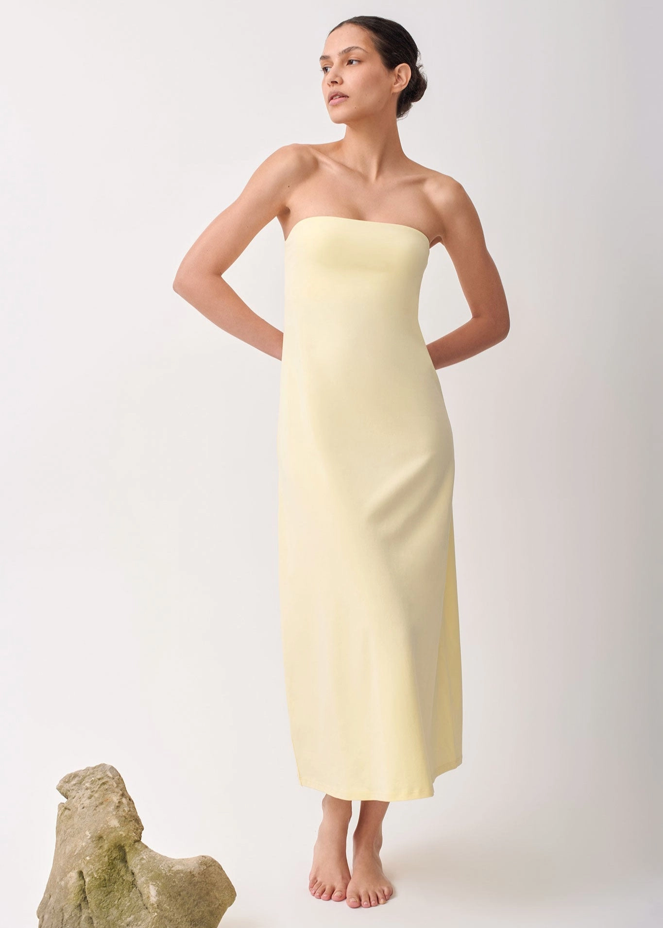 Base Strapless Tube Dress