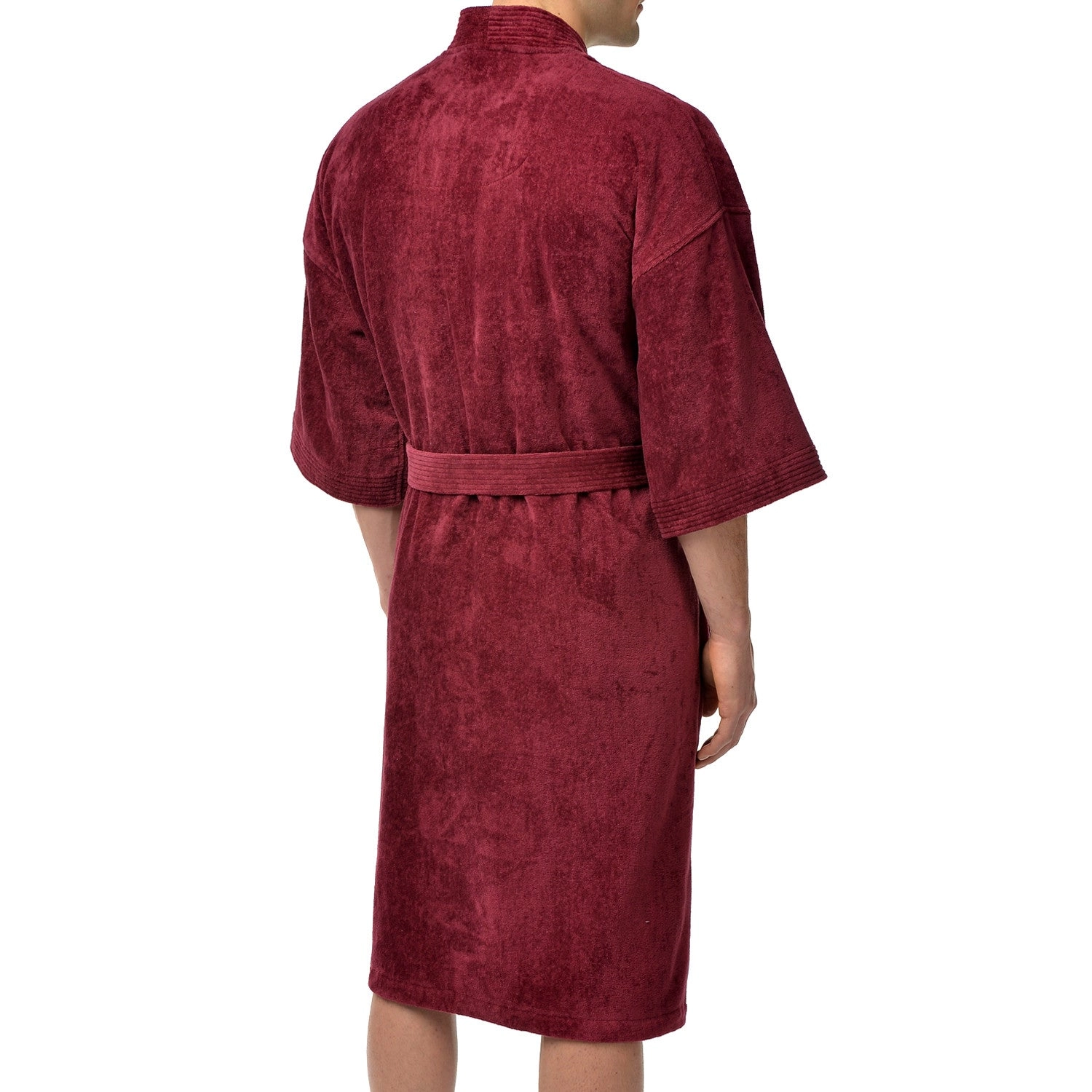 Big and Tall Basic Terry Velour Kimono
