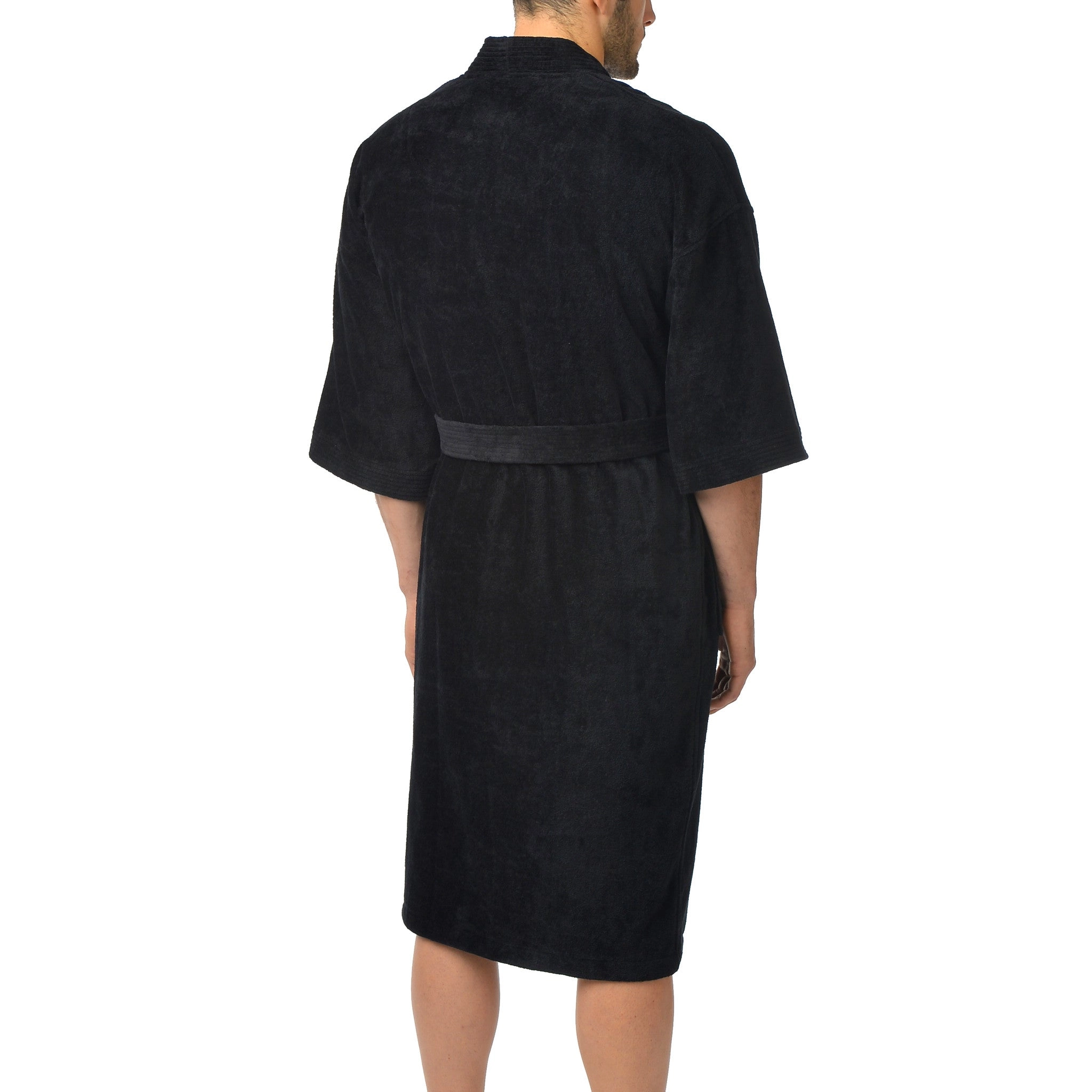 Big and Tall Basic Terry Velour Kimono