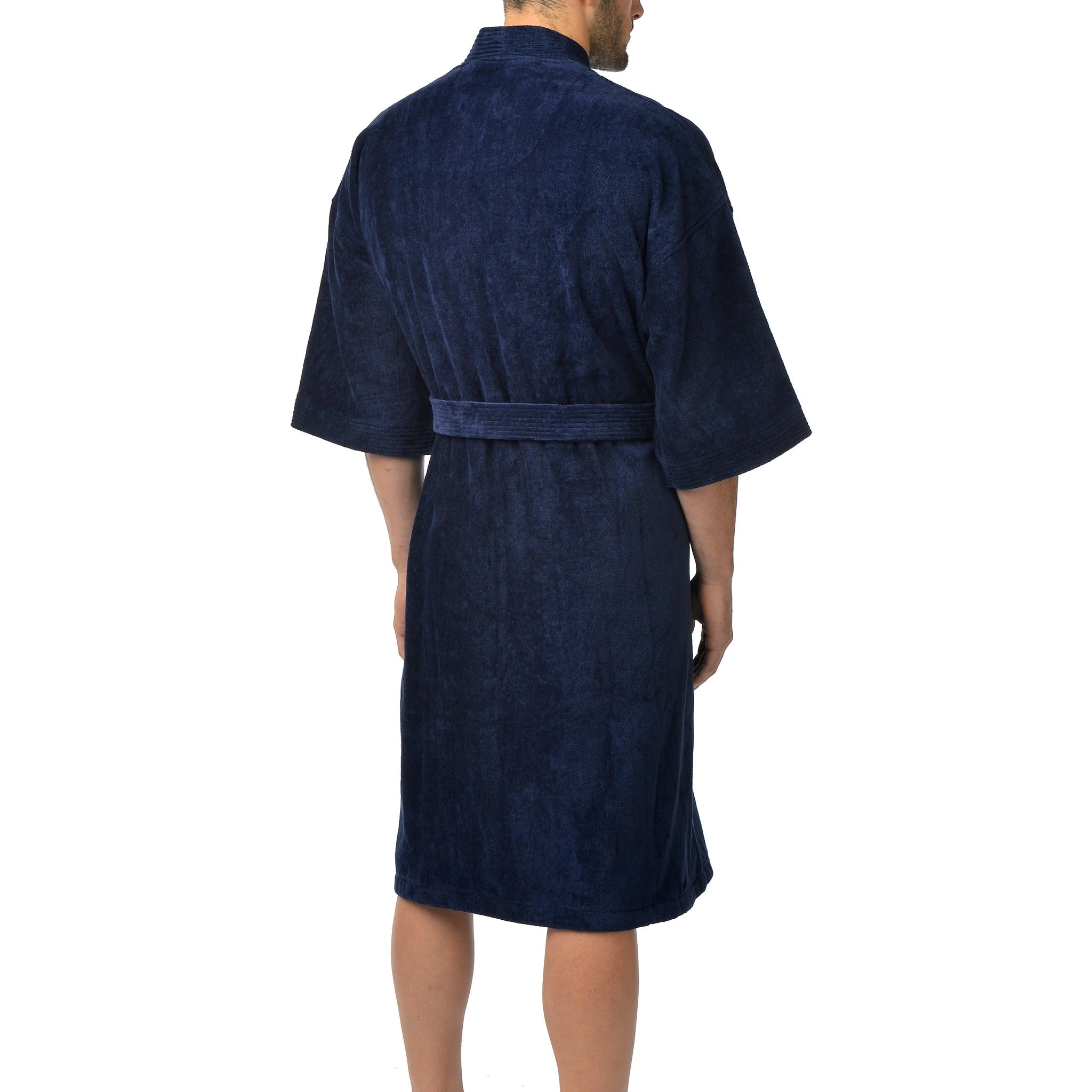 Big and Tall Basic Terry Velour Kimono