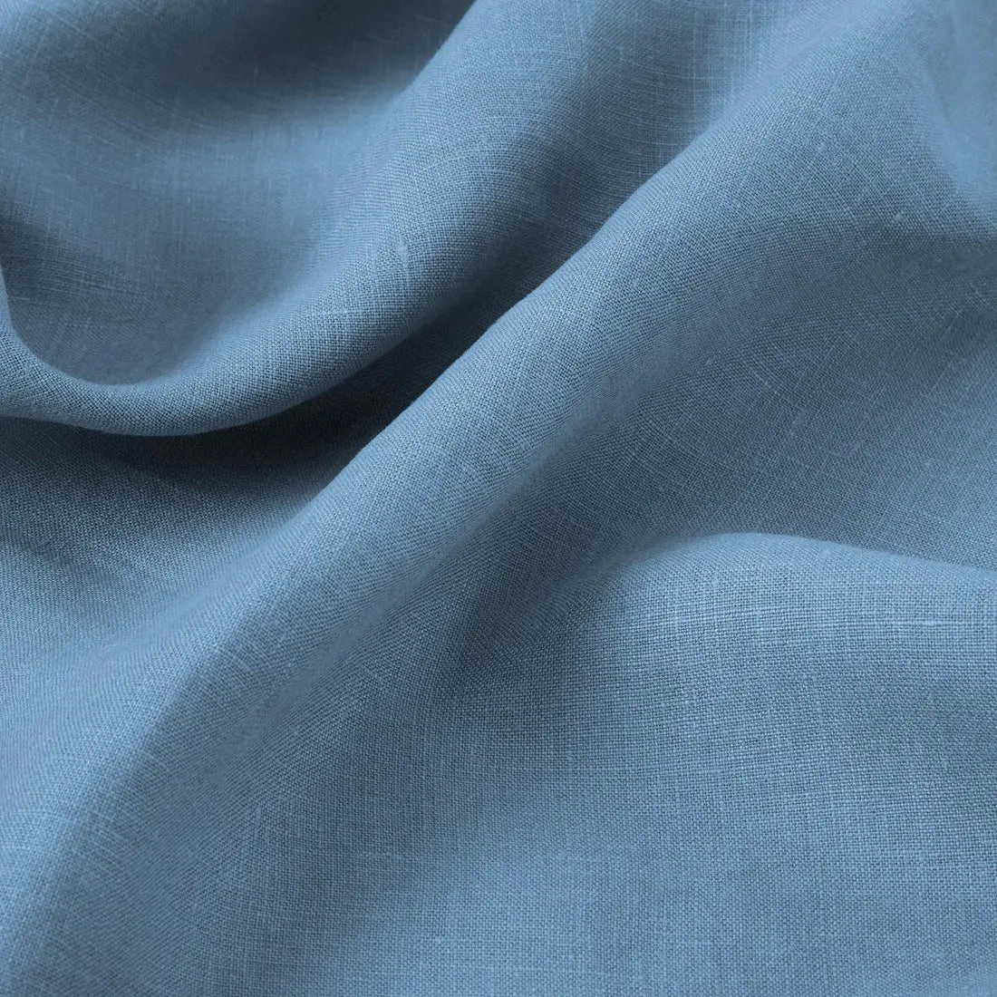 Blueberry Linen & Cotton Blend Duvet Cover