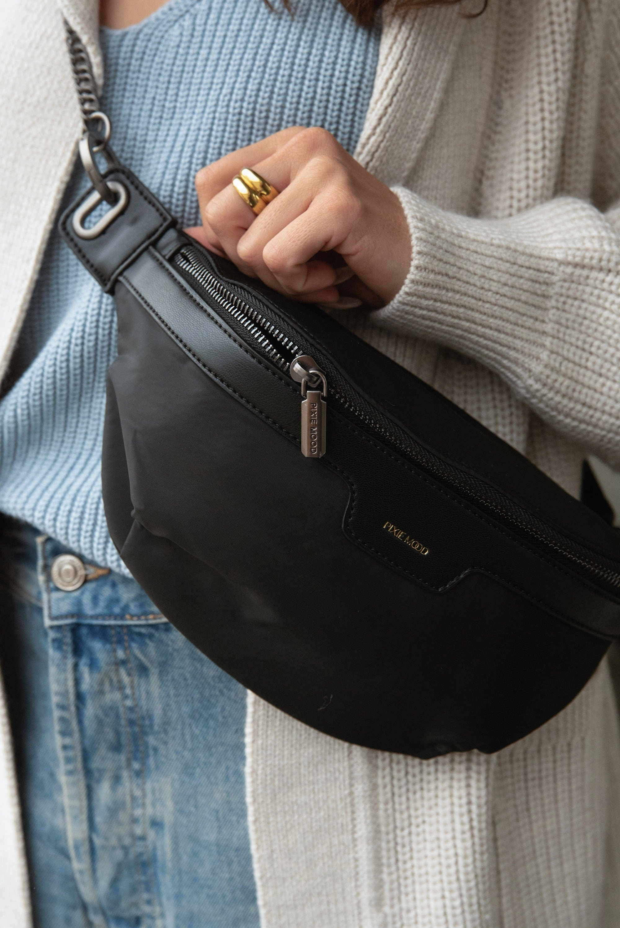Brooklyn Vegan Leather Crossbody | Multiple Colours