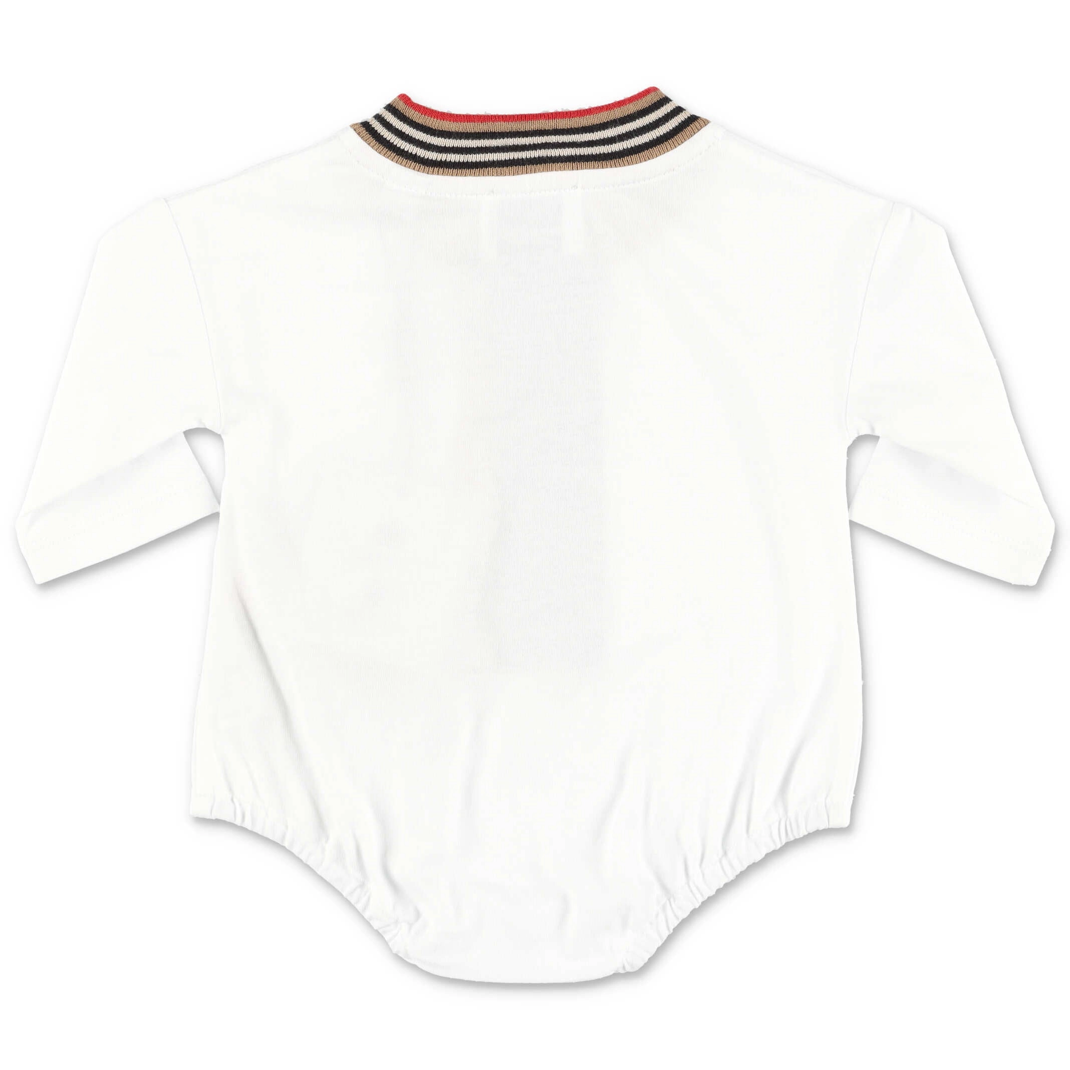 Burberry Kids Vintage Check Trim Bodysuit