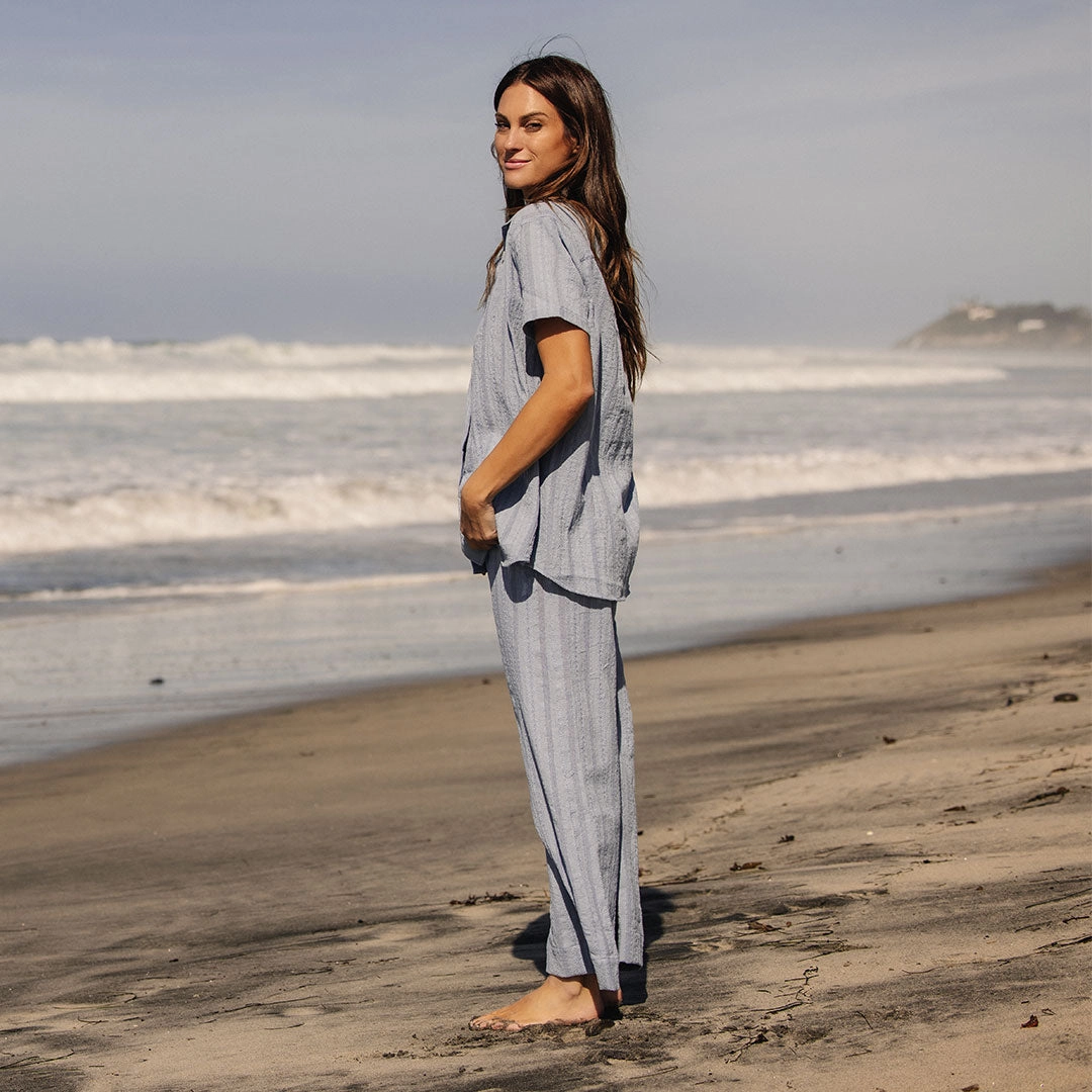 Cabana Pants, Dusk Blue