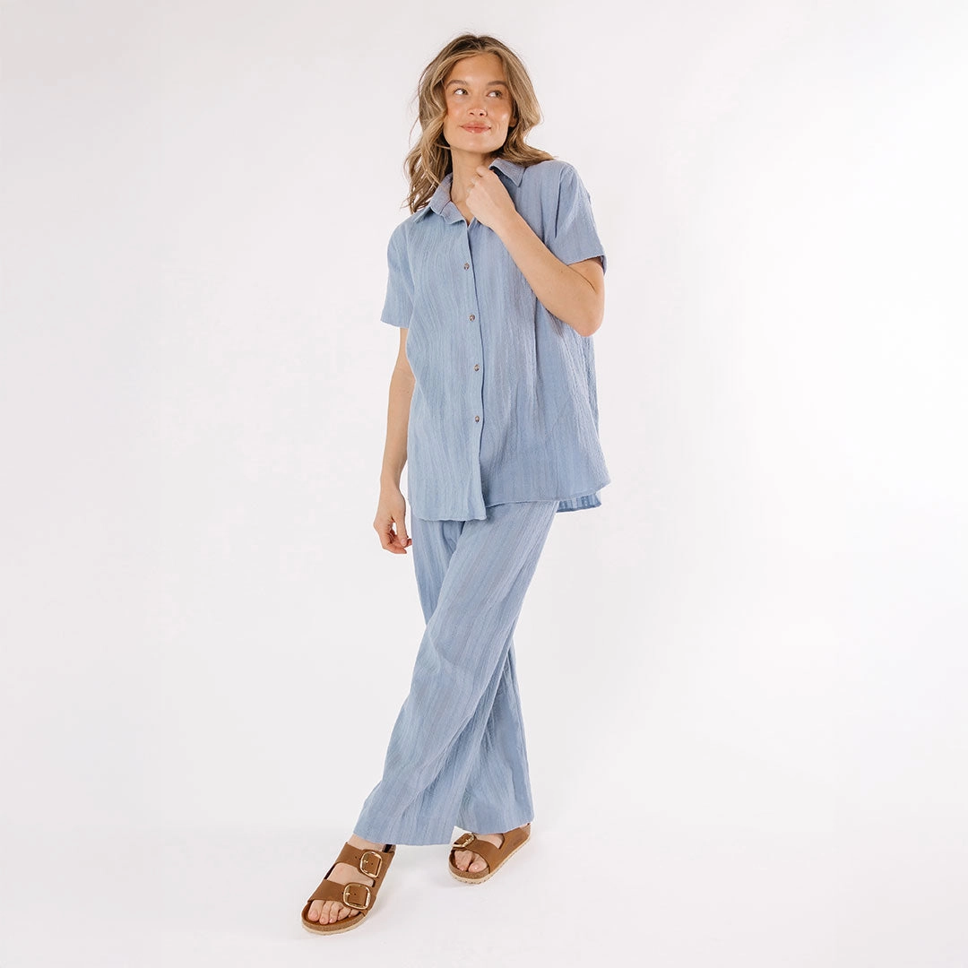 Cabana Pants, Dusk Blue