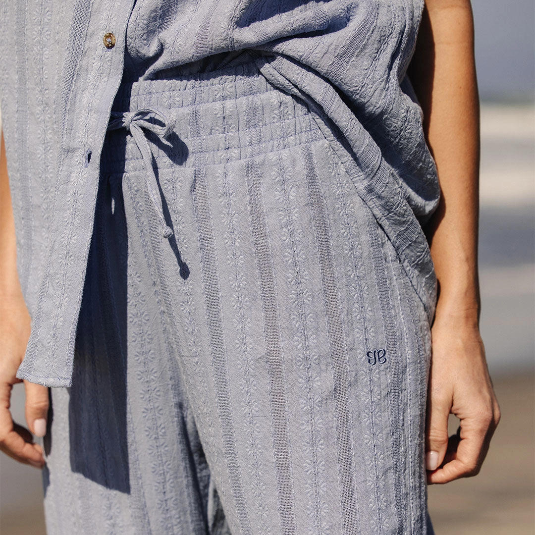 Cabana Pants, Dusk Blue
