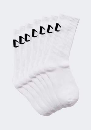 Champion Kids’ Crew Socks White (7 Pack)