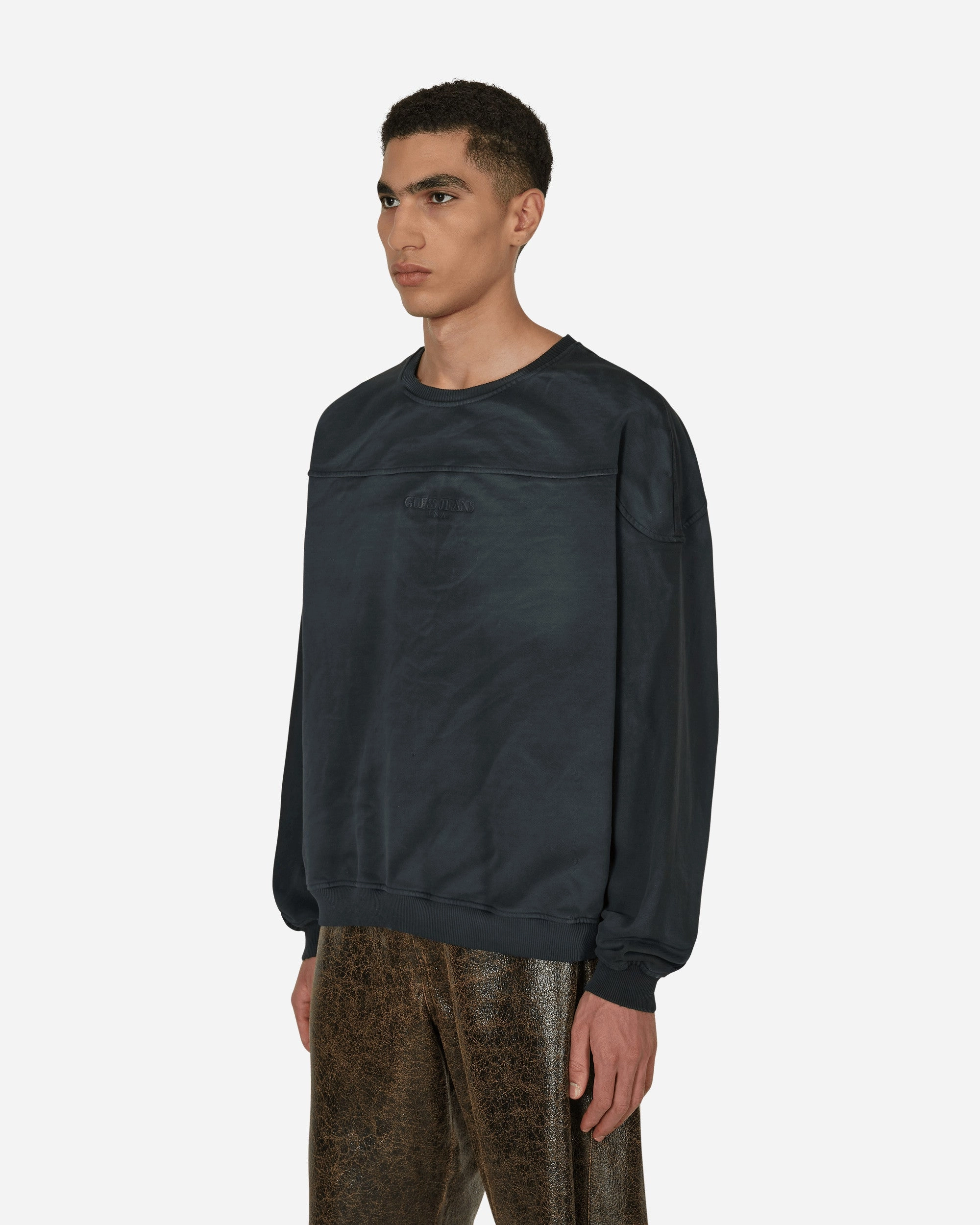Classic Logo Crewneck Sweatshirt Black