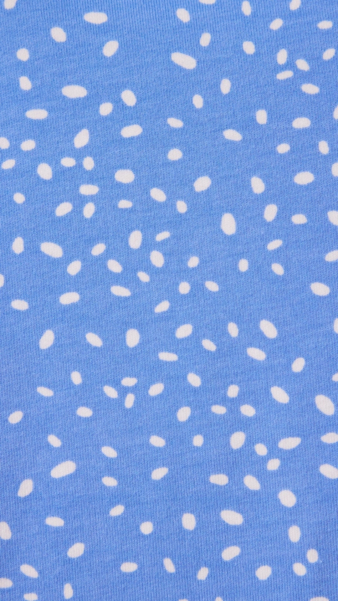 Confetti Dot Pima Knit Capri Set - Provence