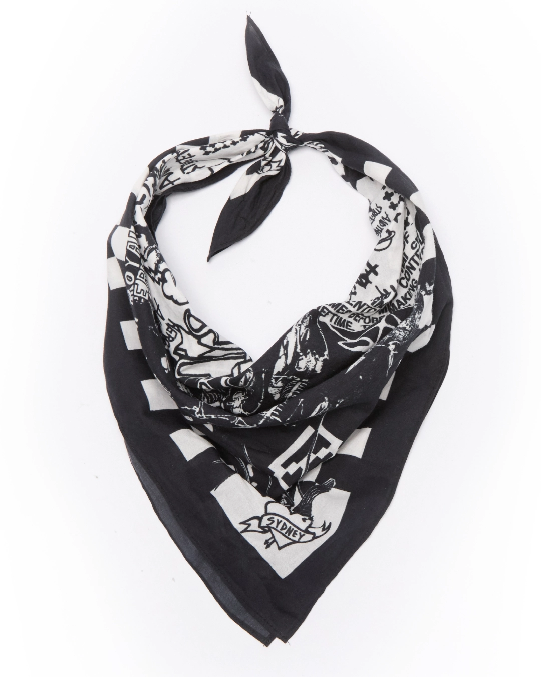 DEATH MACHINE BANDANA BLACK