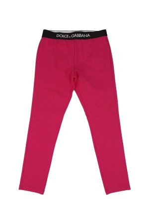 Dolce & Gabbana Kids Logo Waistband Leggings