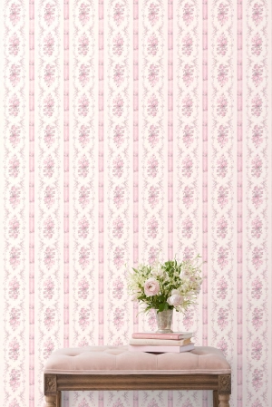 Dreamy Days Pink Parfait Standard Wallpaper
