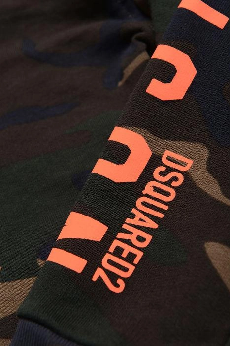 Dsquared2 Kids Logo Printed Camouflage Track Pants