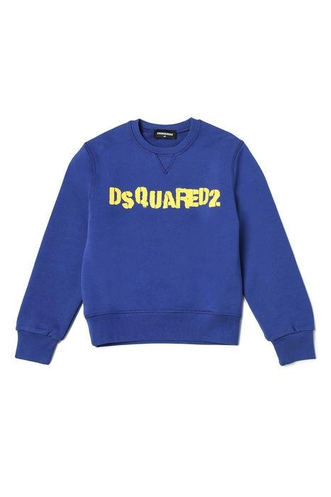 Dsquared2 Kids Logo Printed Crewneck Sweatshirt
