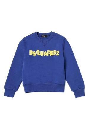 Dsquared2 Kids Logo Printed Crewneck Sweatshirt