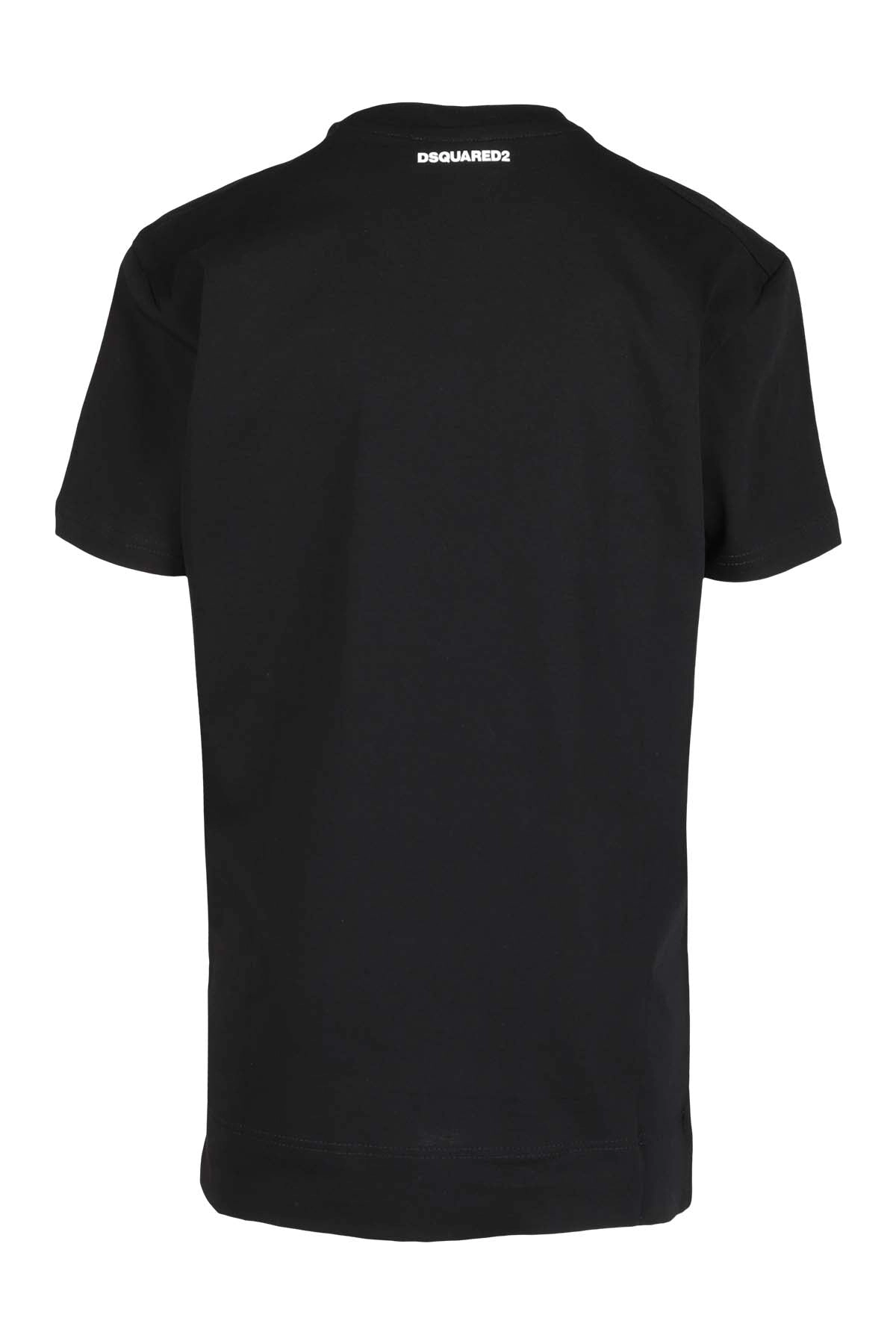 Dsquared2 Kids Logo Printed Crewneck T-Shirt
