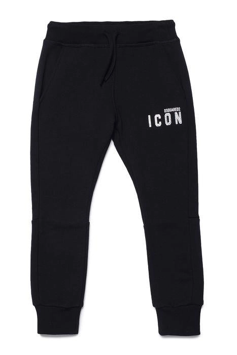 Dsquared2 Kids Logo Printed Embellished Track Pants