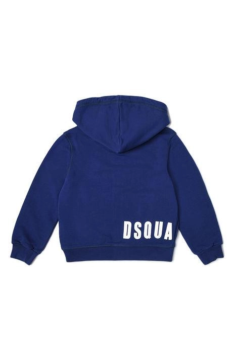 Dsquared2 Kids Logo Printed Zip-Up Hoodie