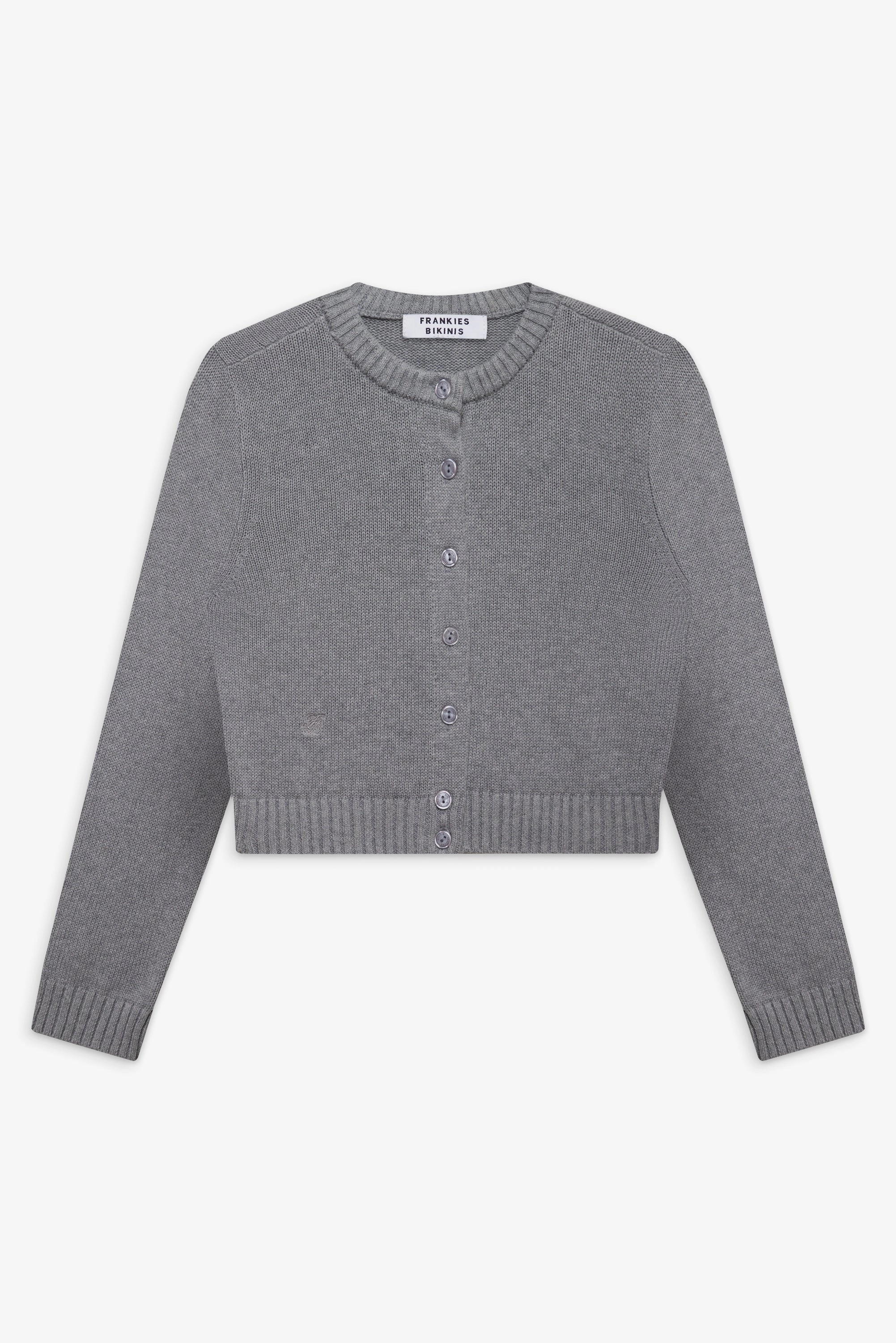 Dudley Knit Cardigan - Rain Cloud