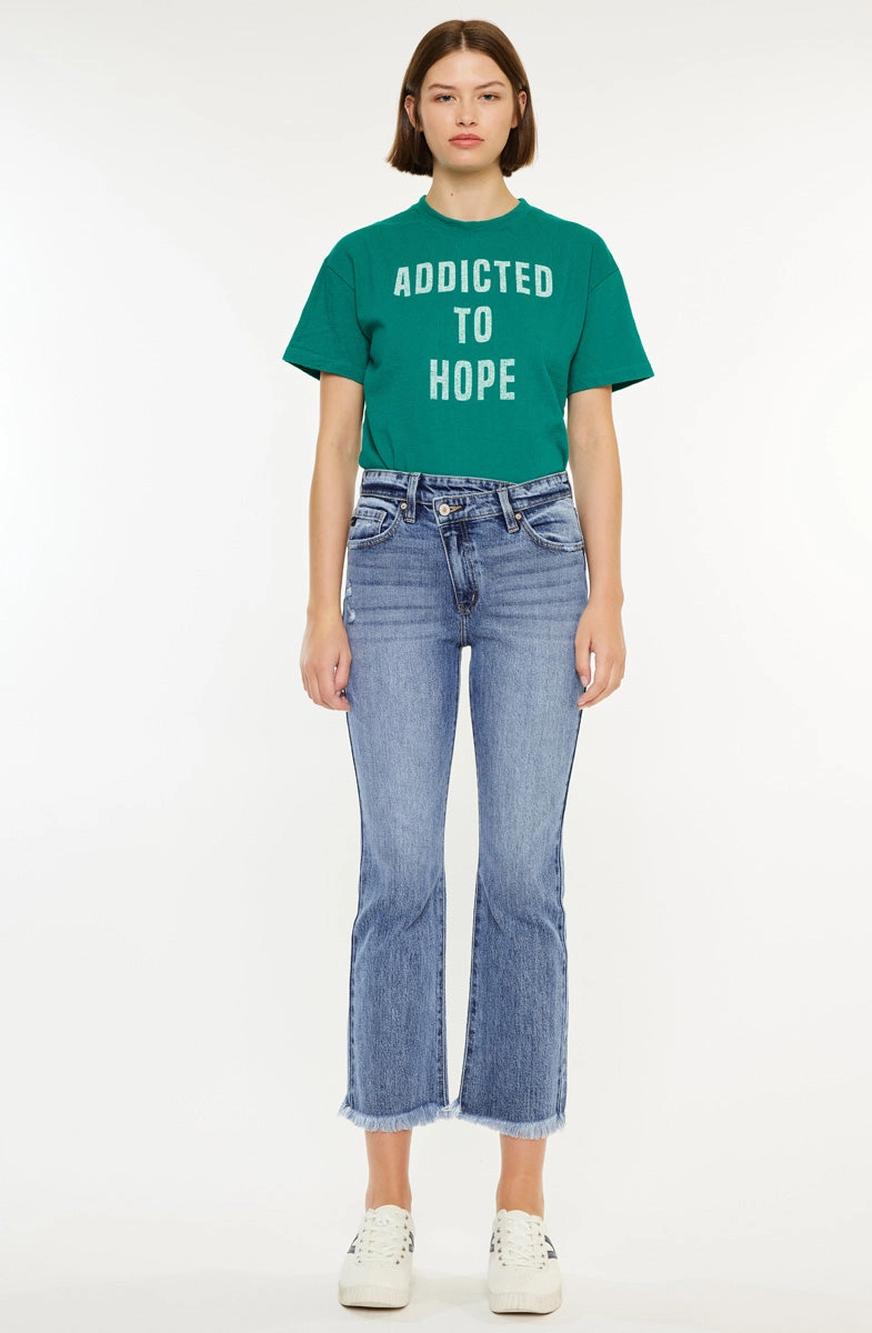 Effie High Rise Kick Flare Jeans