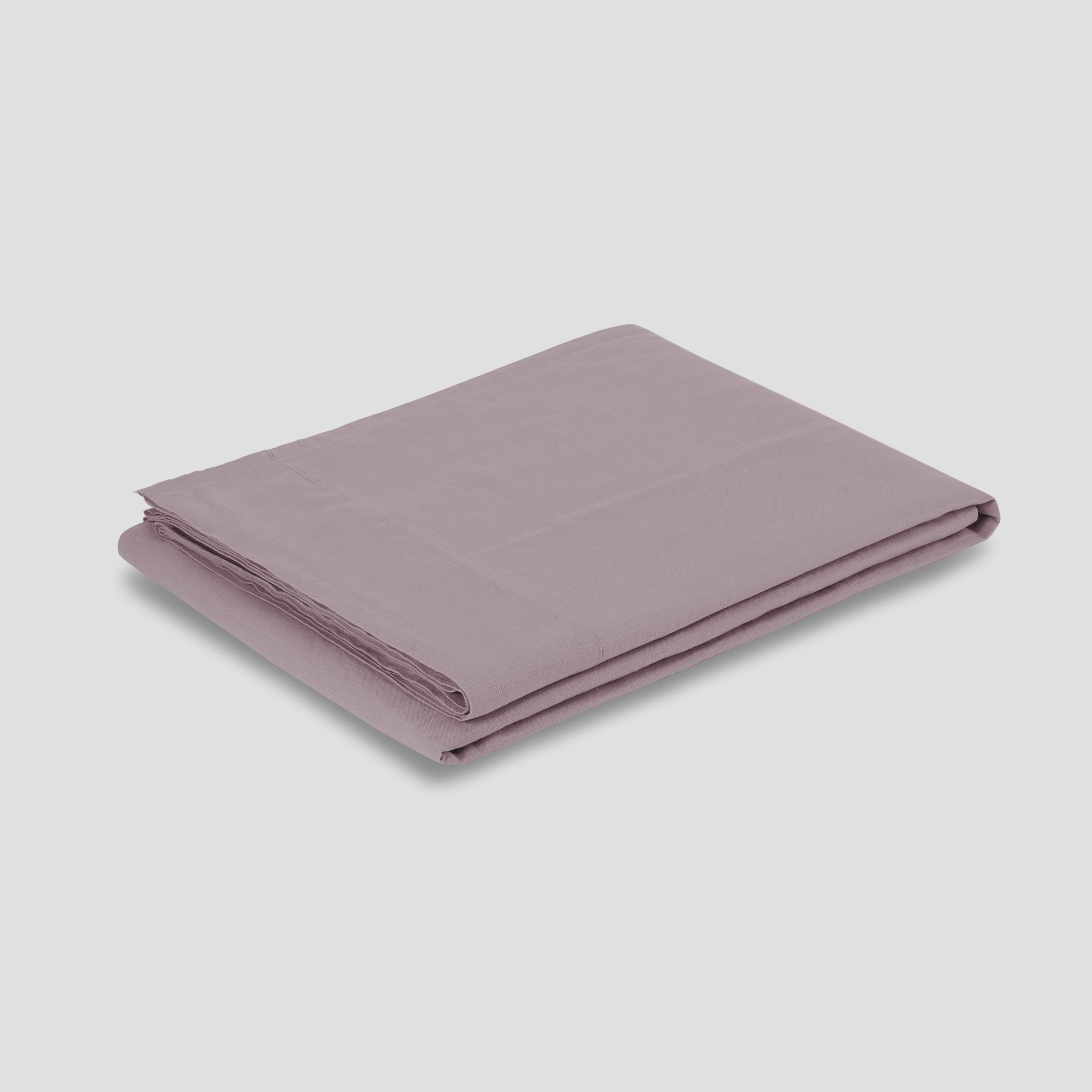 Elderberry 100% Linen Flat Sheet