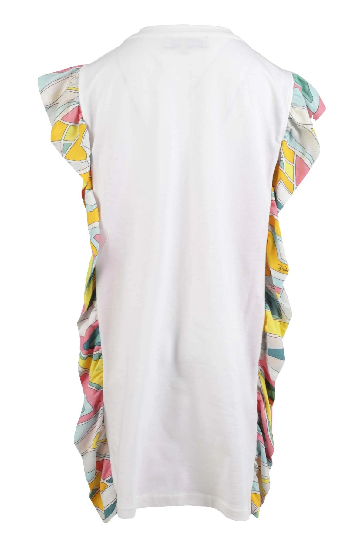 Emilio Pucci Junior Abstract-Print Sleeveless Dress