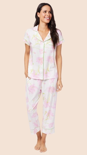 Emma Rose Pima Knit Capri
