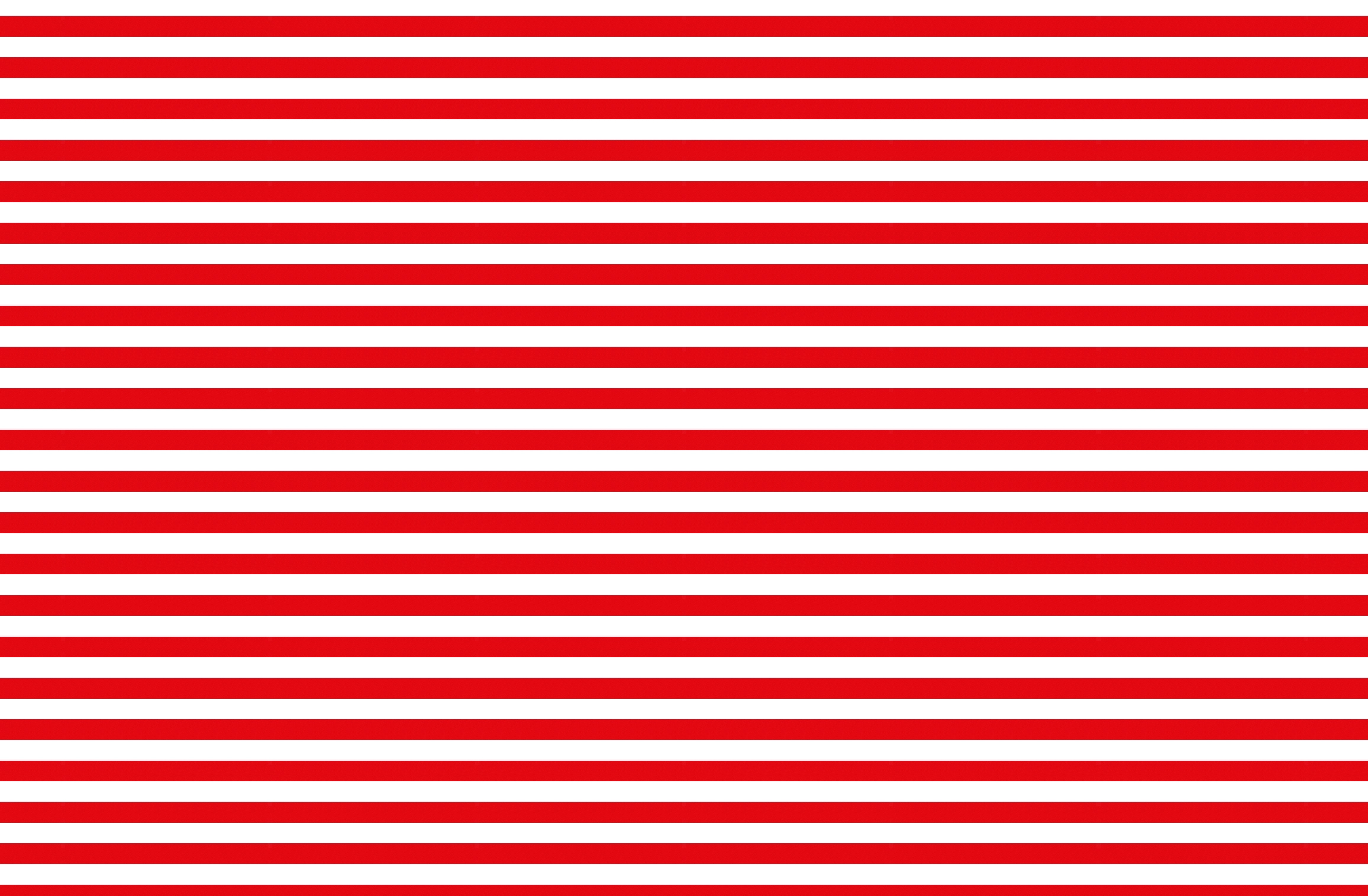 Essential Stripe Pima Knit Kids Pajama - Red