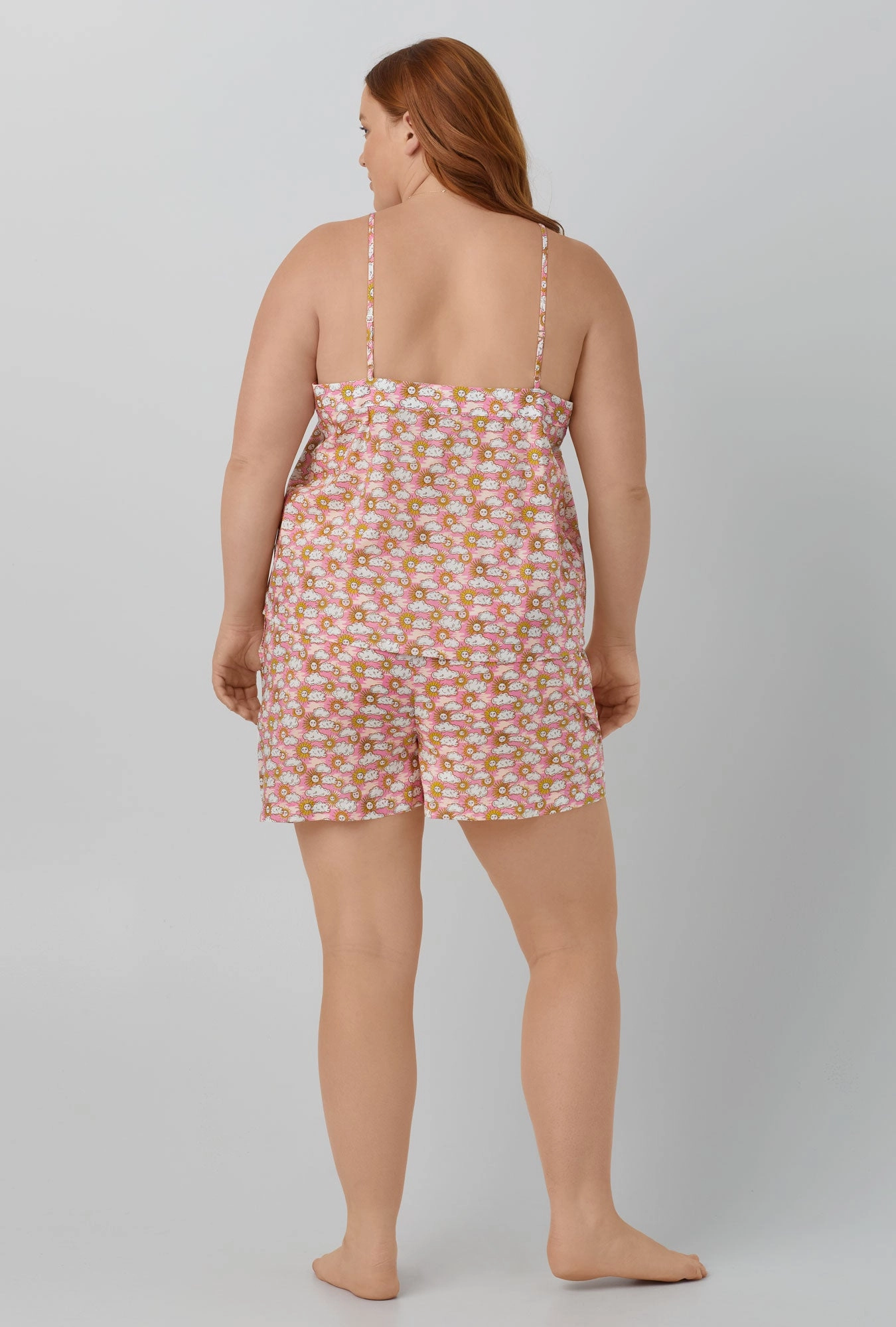 Follow The Sun Cami Woven Cotton Tana Lawn® Shorty PJ Set Made with Liberty