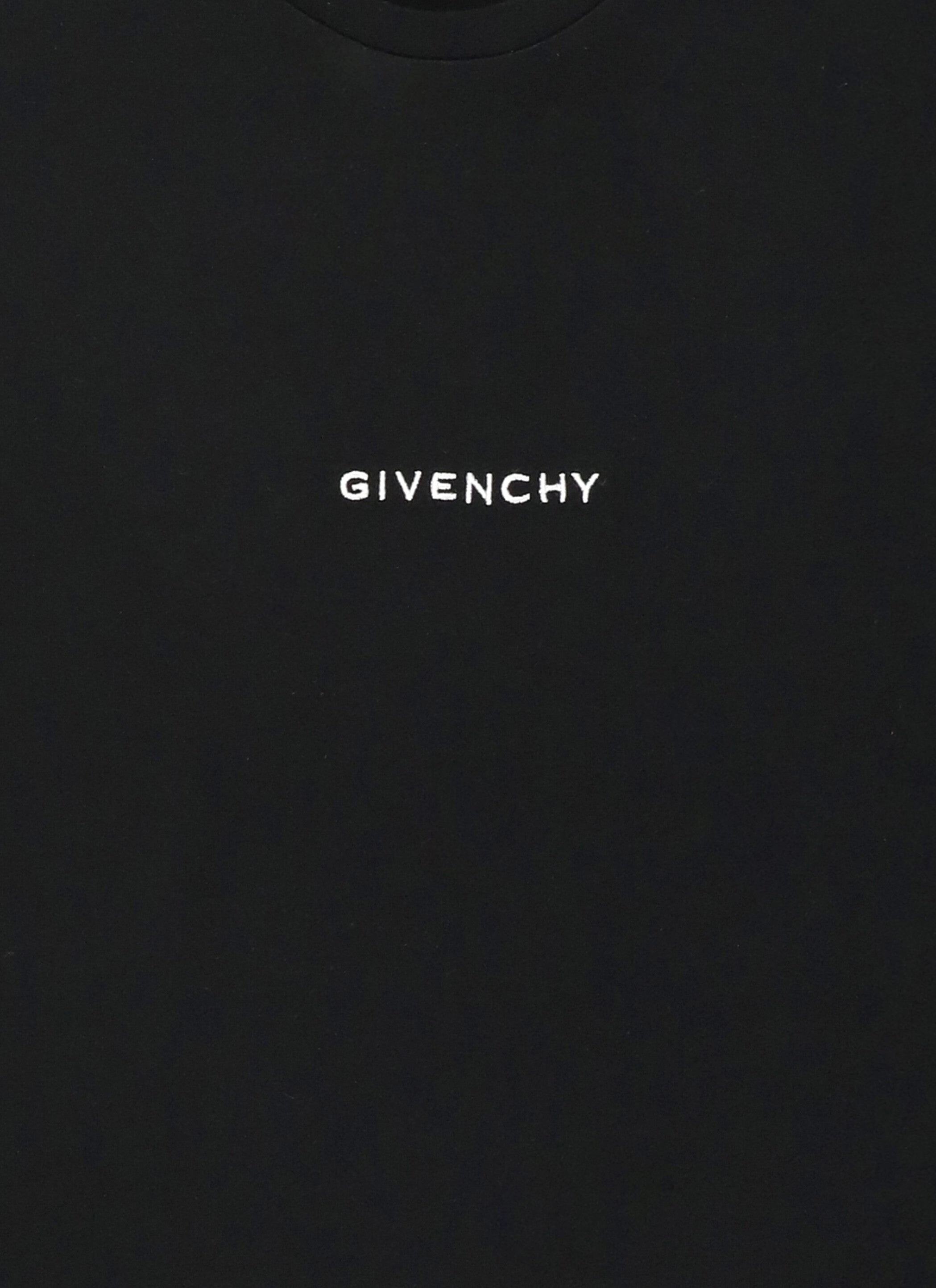 Givenchy Kids Logo Printed Crewneck T-Shirt