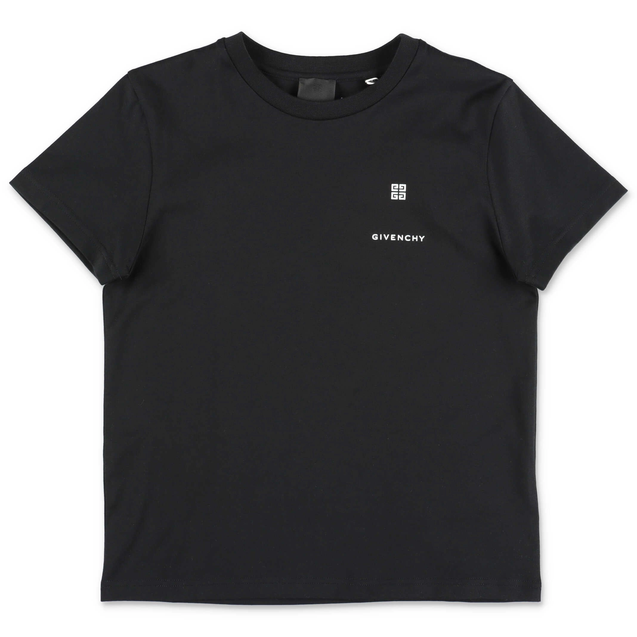 Givenchy Kids Logo Printed Crewneck T-Shirt